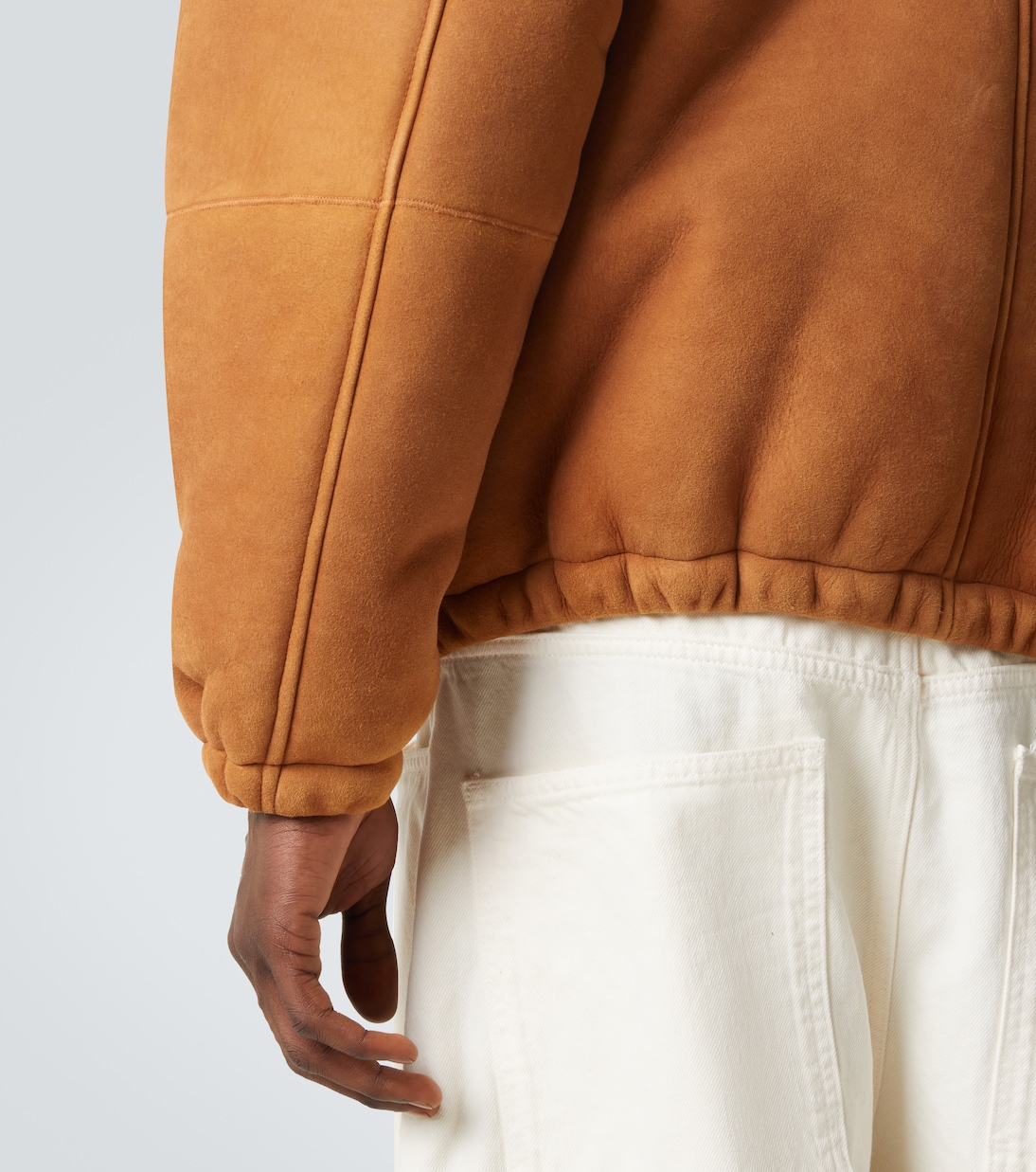 Chaqueta de ante con borrego | A.Presse