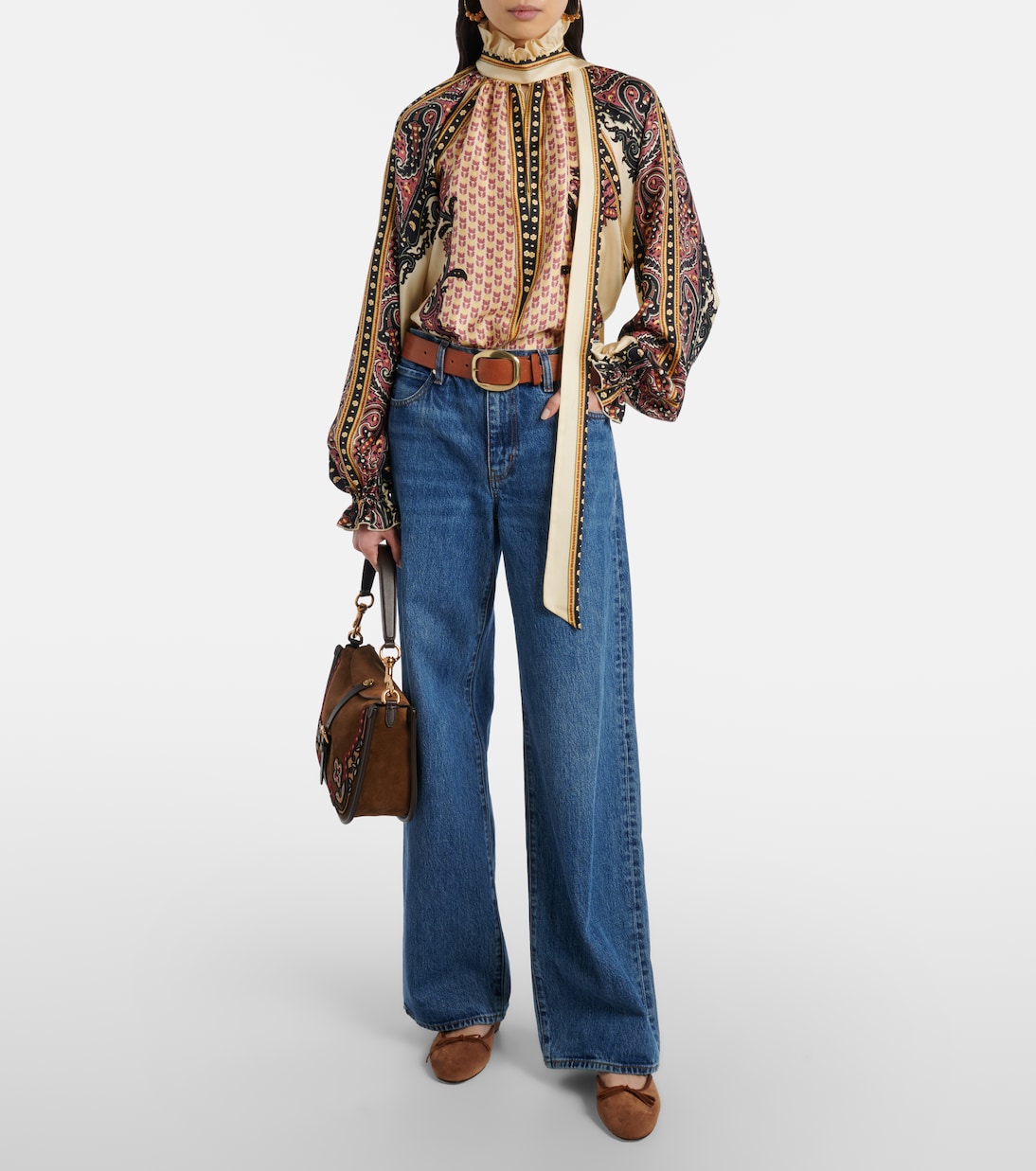 24/7 suede ballet flats | Herbert Levine