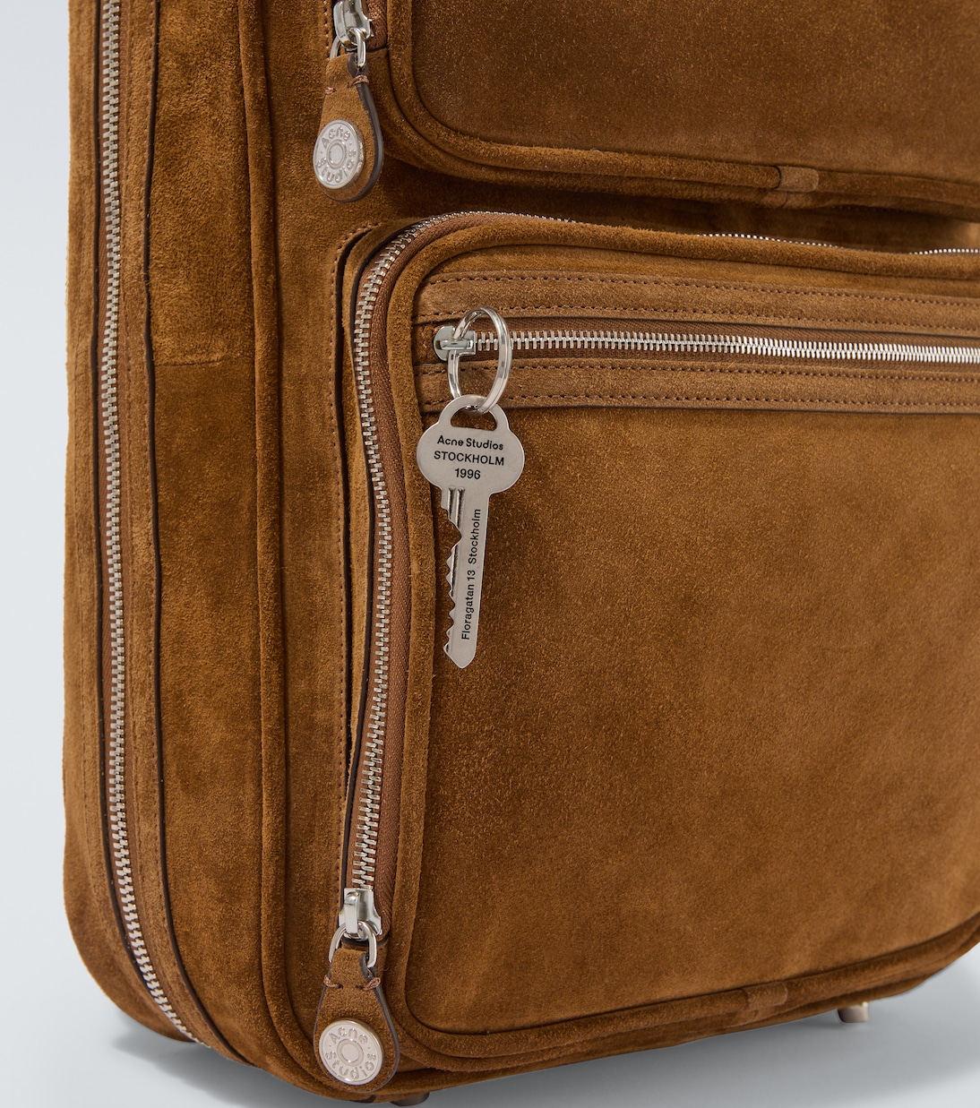 Rucksack Camero aus Veloursleder | Acne Studios