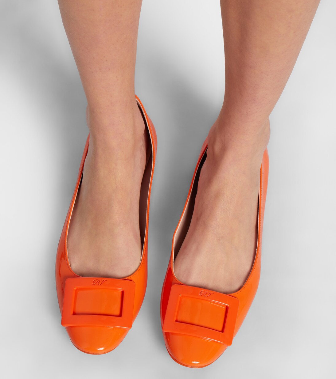 Gommettine Roundy ballet flats | Roger Vivier