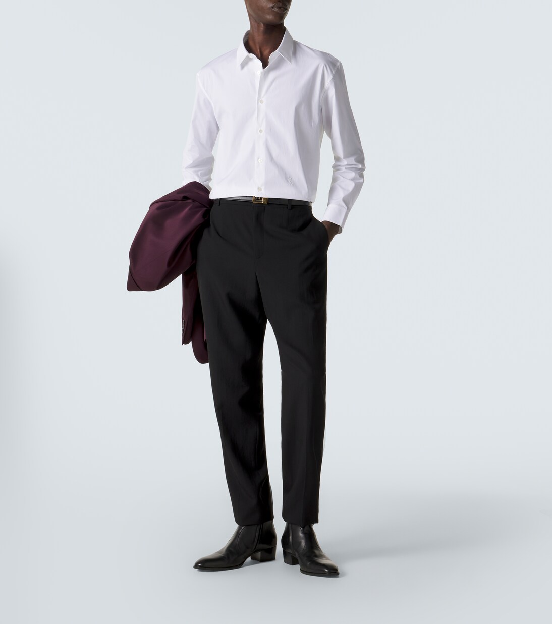 Hemd Cassandre aus Popeline | Saint Laurent