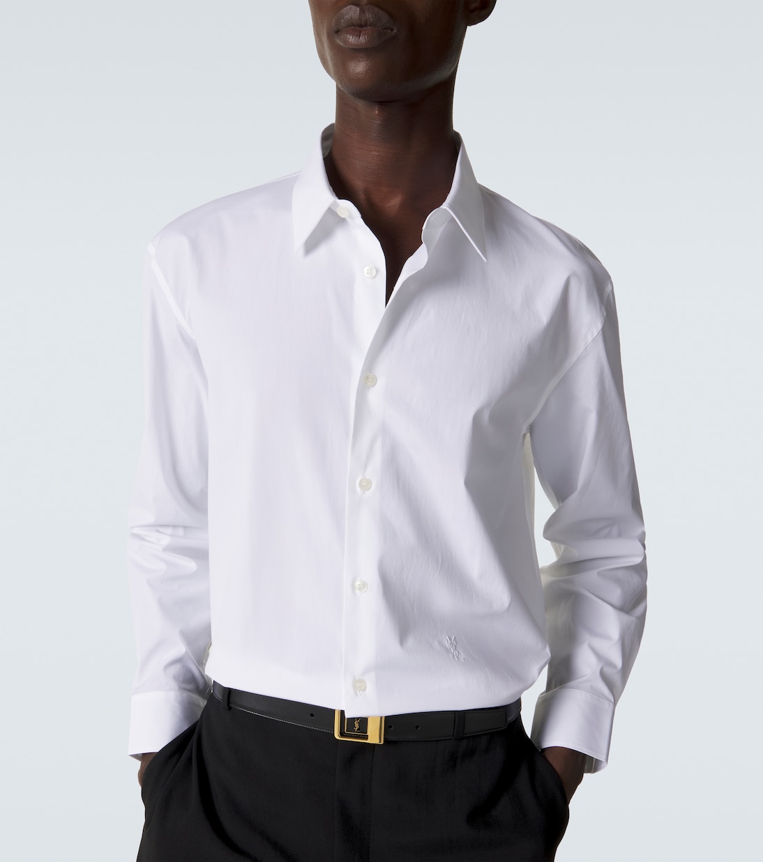 Hemd Cassandre aus Popeline | Saint Laurent