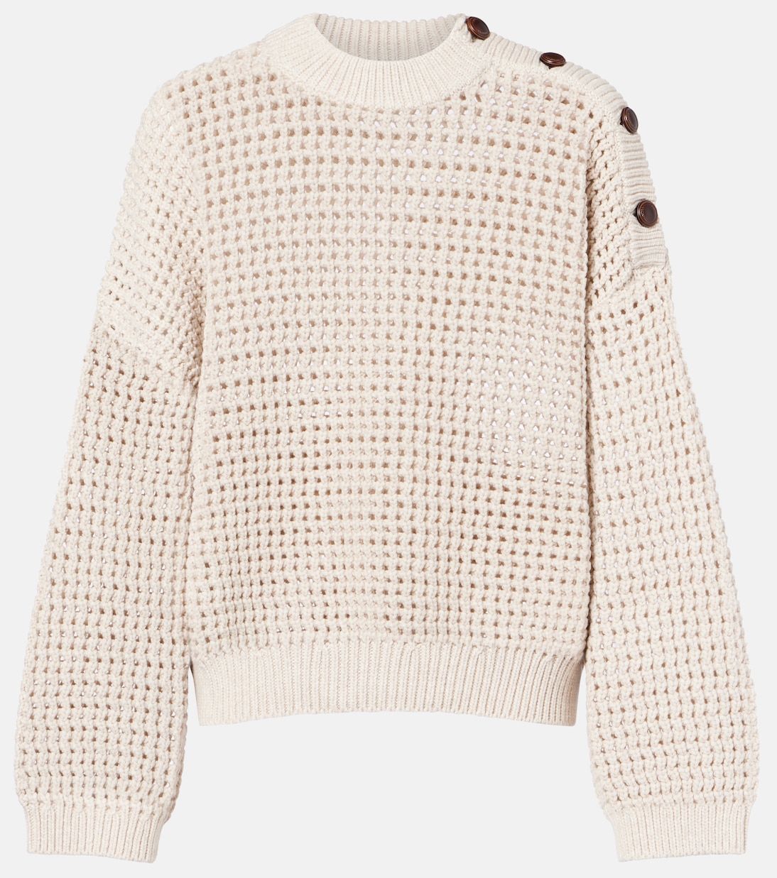 Cotton-blend sweater | Brunello Cucinelli