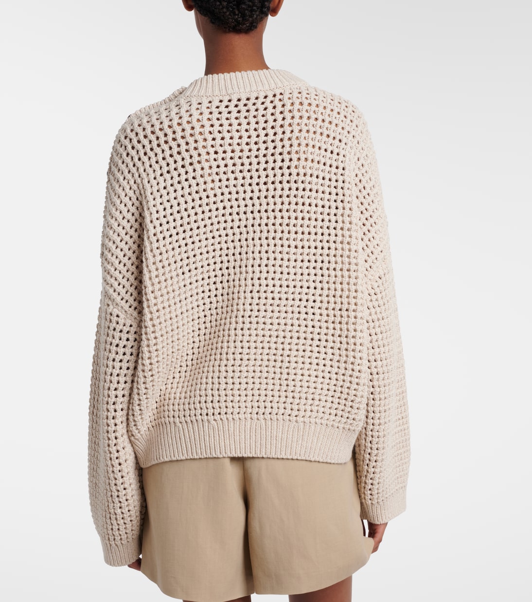 Cotton-blend sweater | Brunello Cucinelli