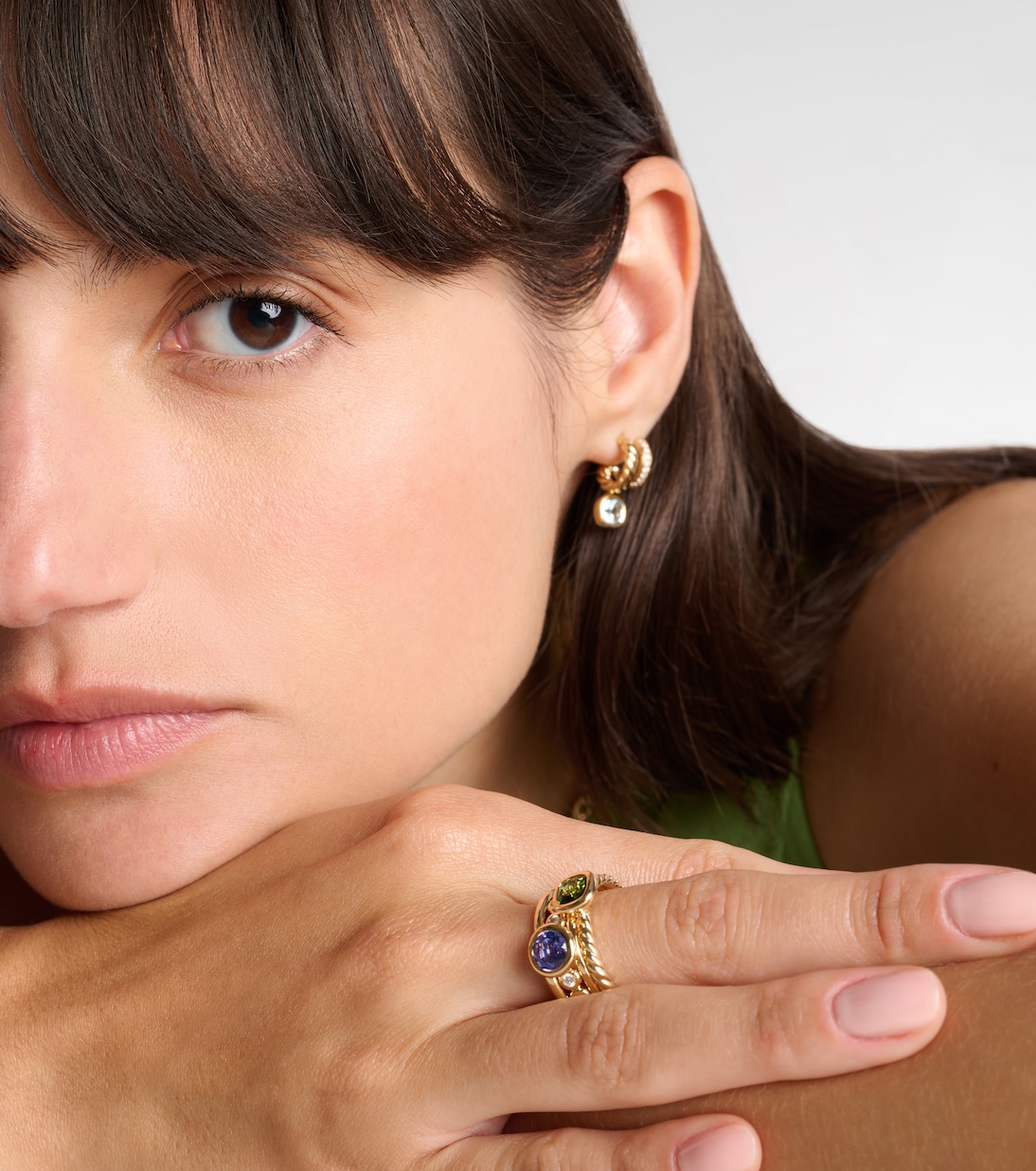 Bague DY Mercer® en or 18 ct et pierres précieuses | David Yurman