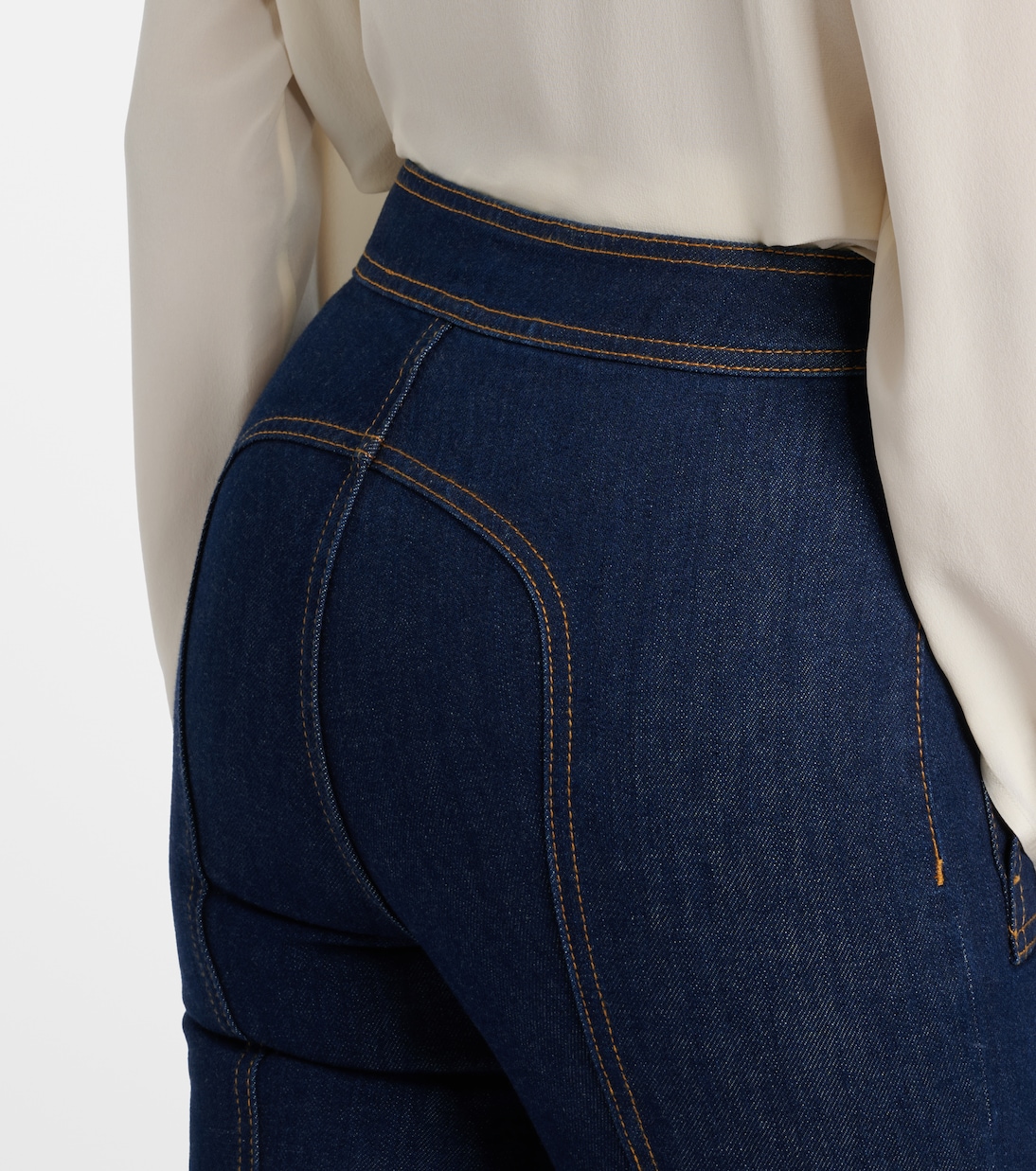 Luna belted flared jeans | Zimmermann