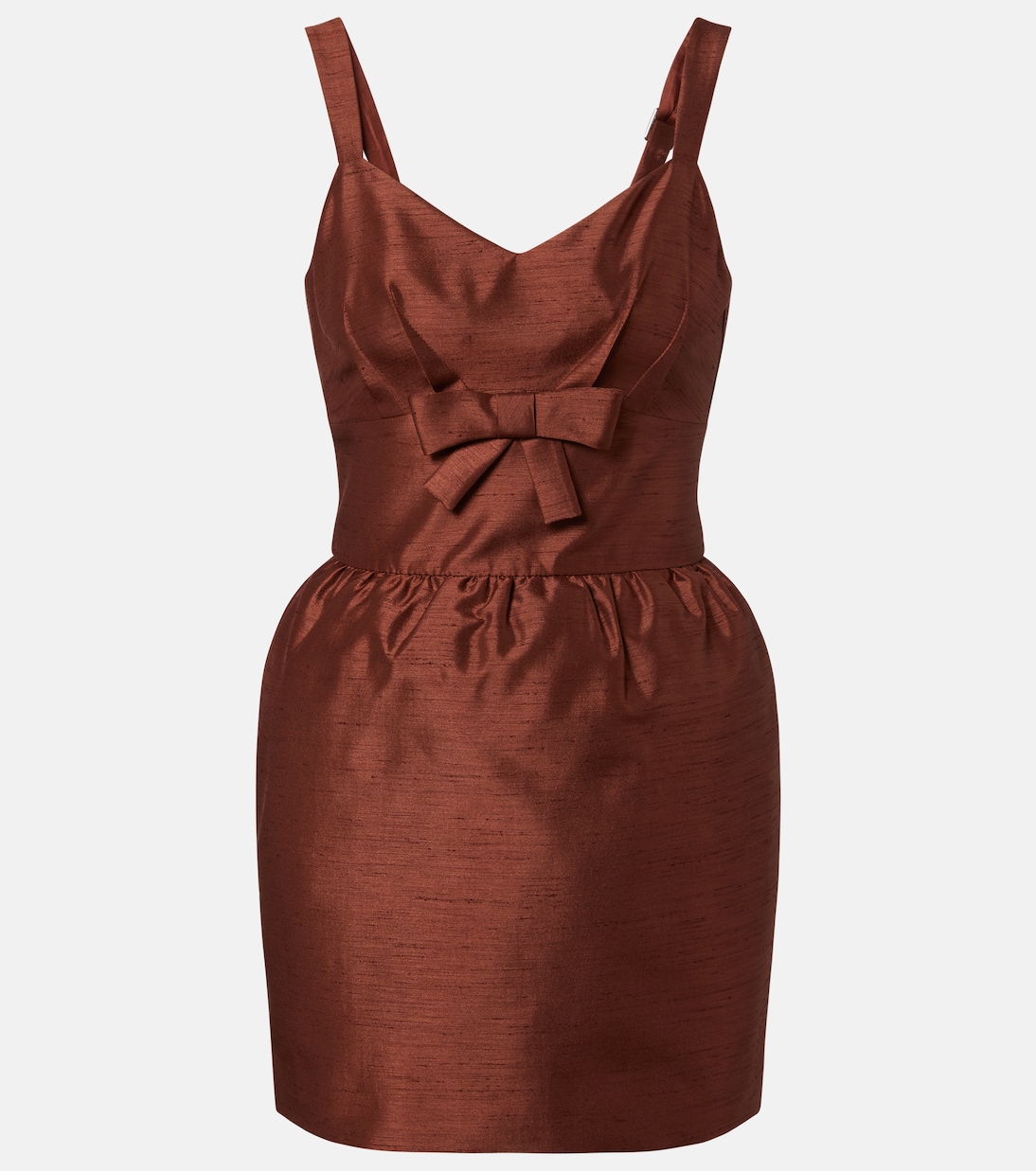 Bow-detail minidress | Shushu/Tong