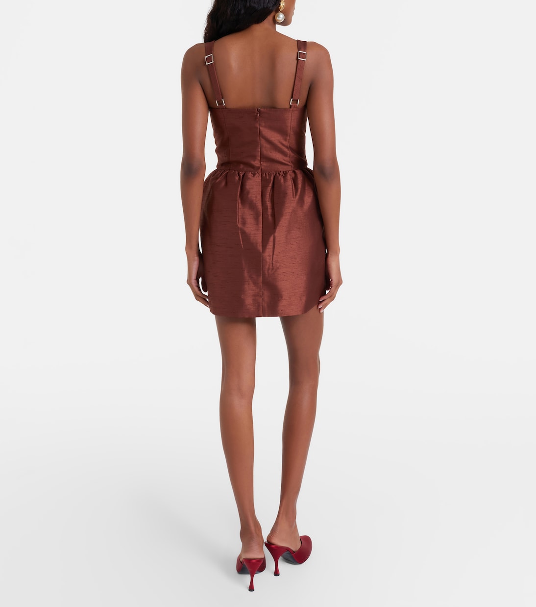 Bow-detail minidress | Shushu/Tong