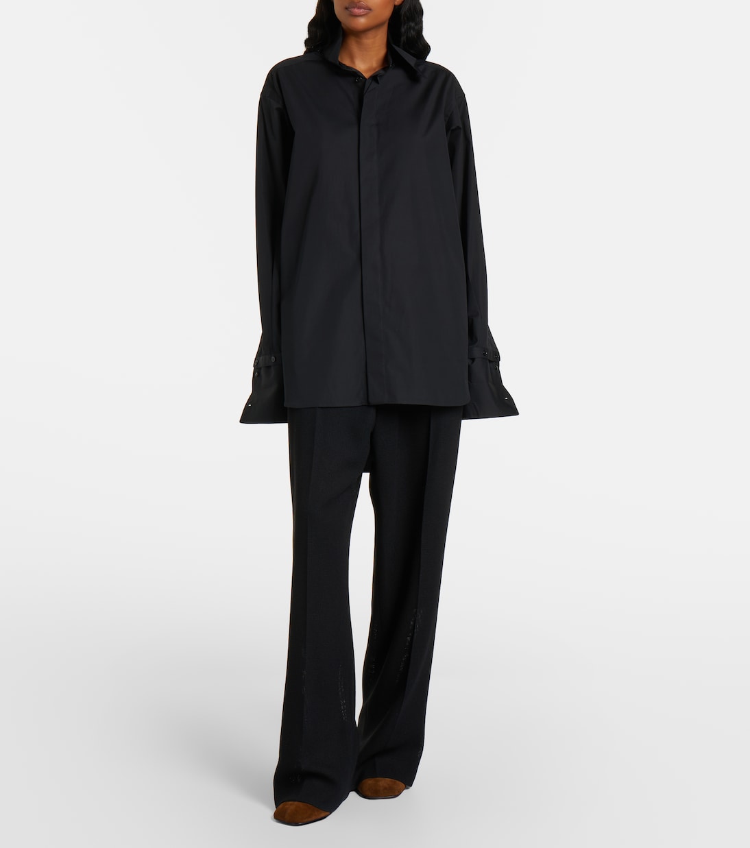 Suede pumps | Phoebe Philo