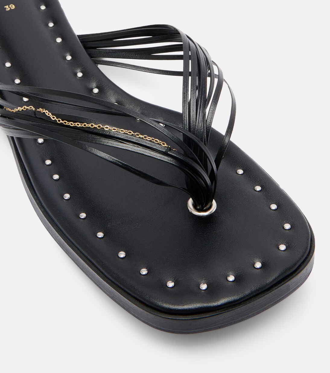 Leather thong sandals | Sacai