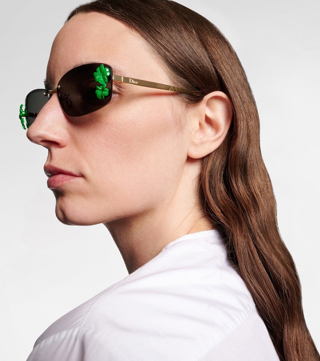 Eckige Sonnenbrille Dior Clover S1U | Dior Eyewear