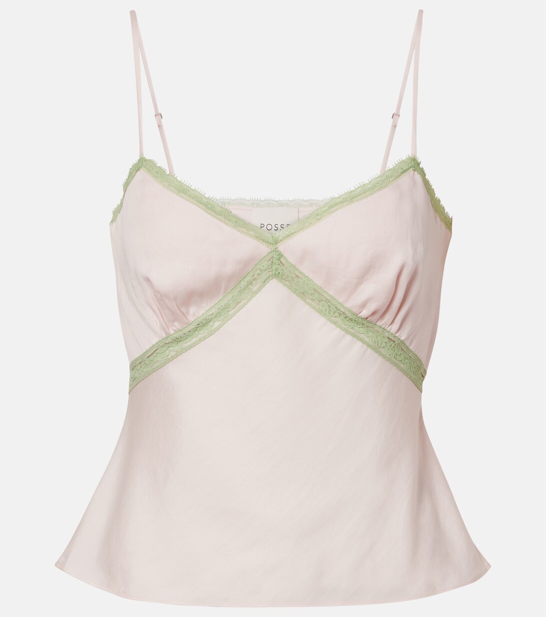 Top lencero Perla con encaje | Posse