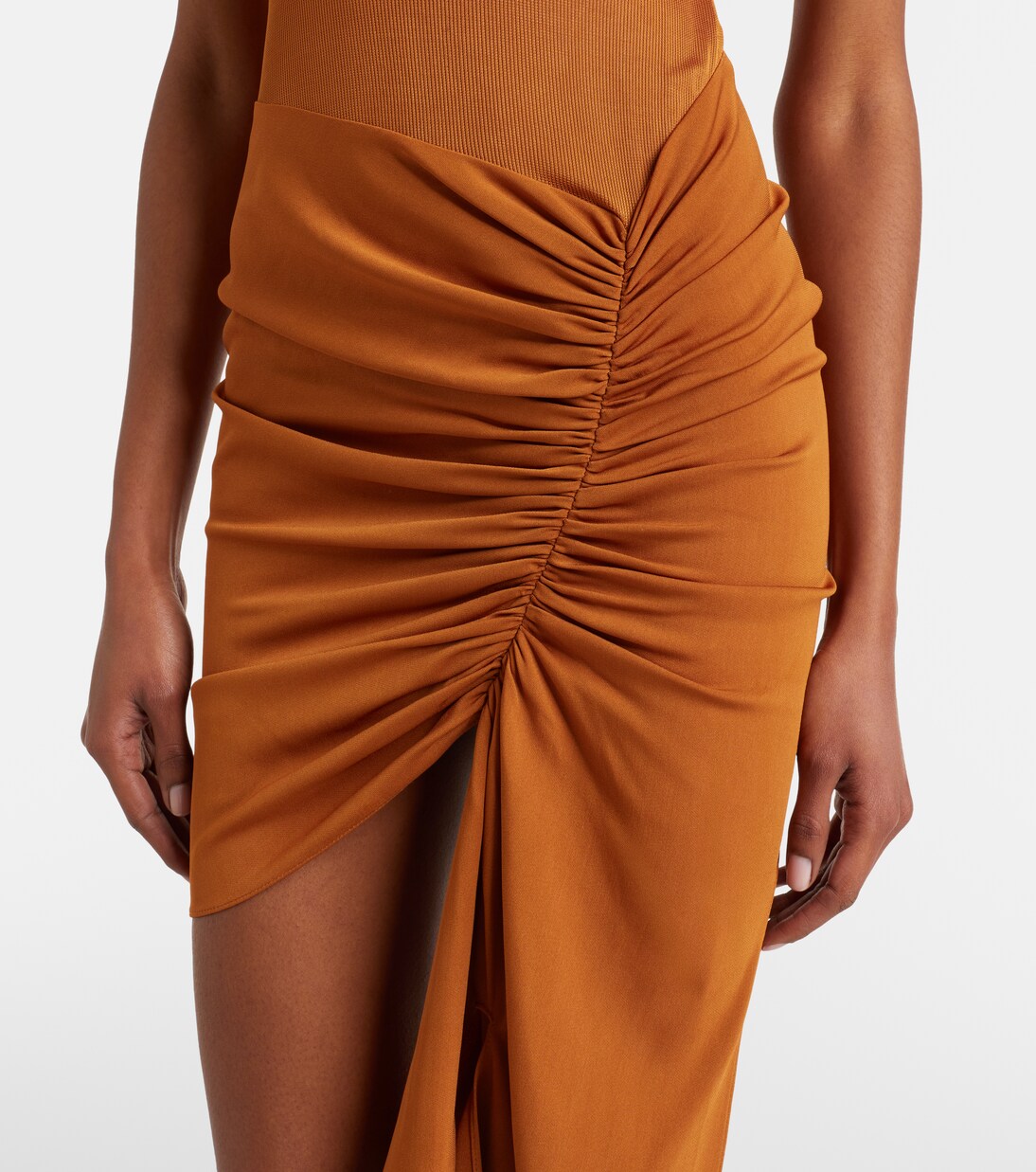 Fusion ruched minidress | Christopher Esber