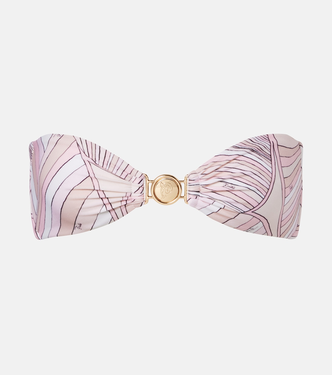 Iride bandeau bikini top | Pucci