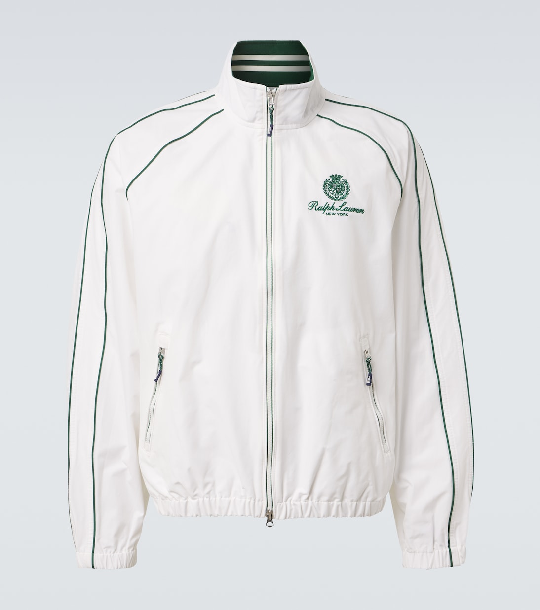 Logo cotton-blend track jacket | Polo Ralph Lauren