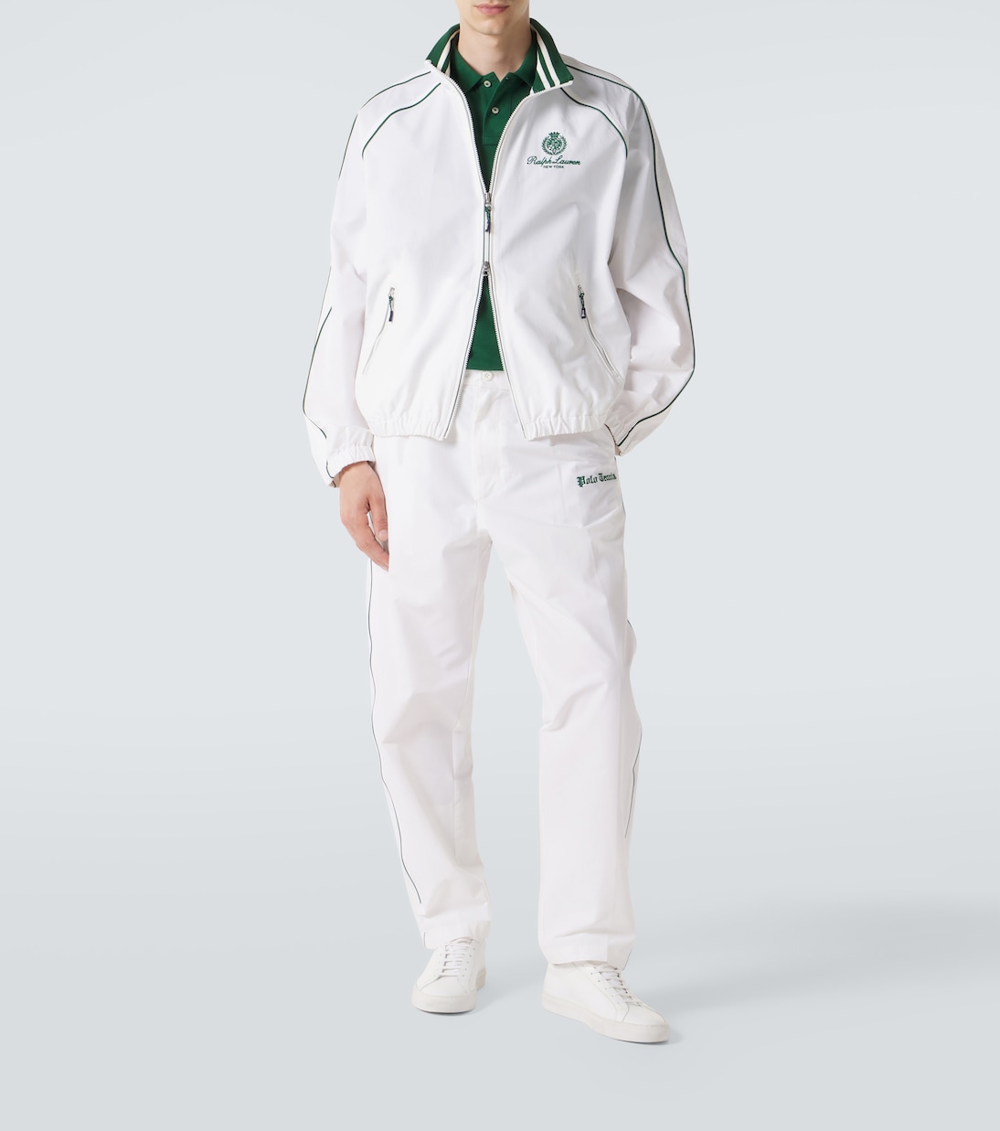 Logo cotton-blend track jacket | Polo Ralph Lauren