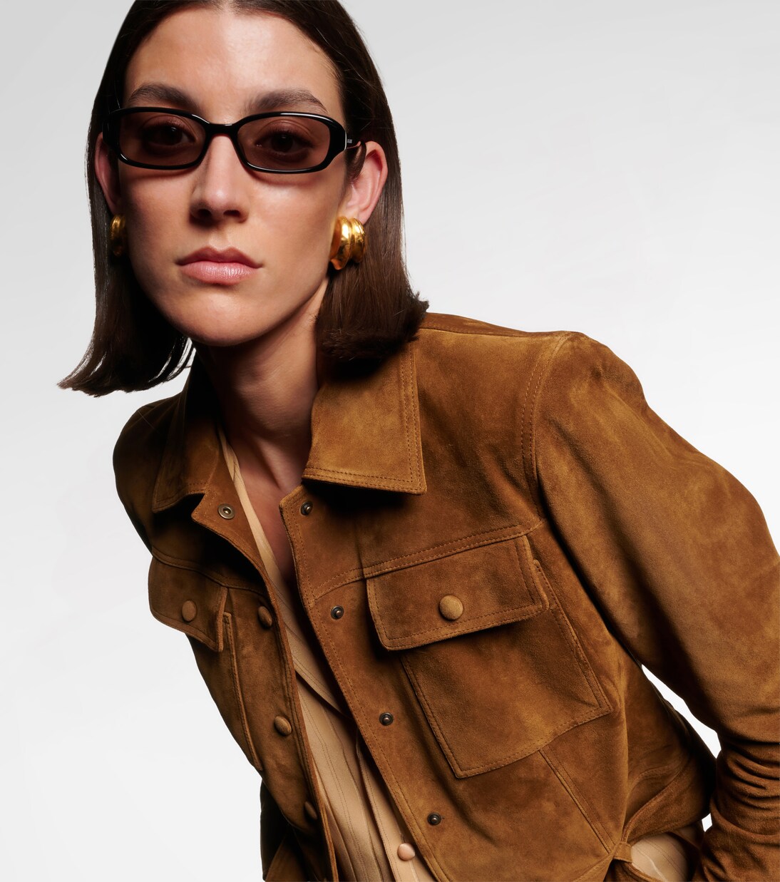 Gafas de sol rectangulares SL Logo | Saint Laurent