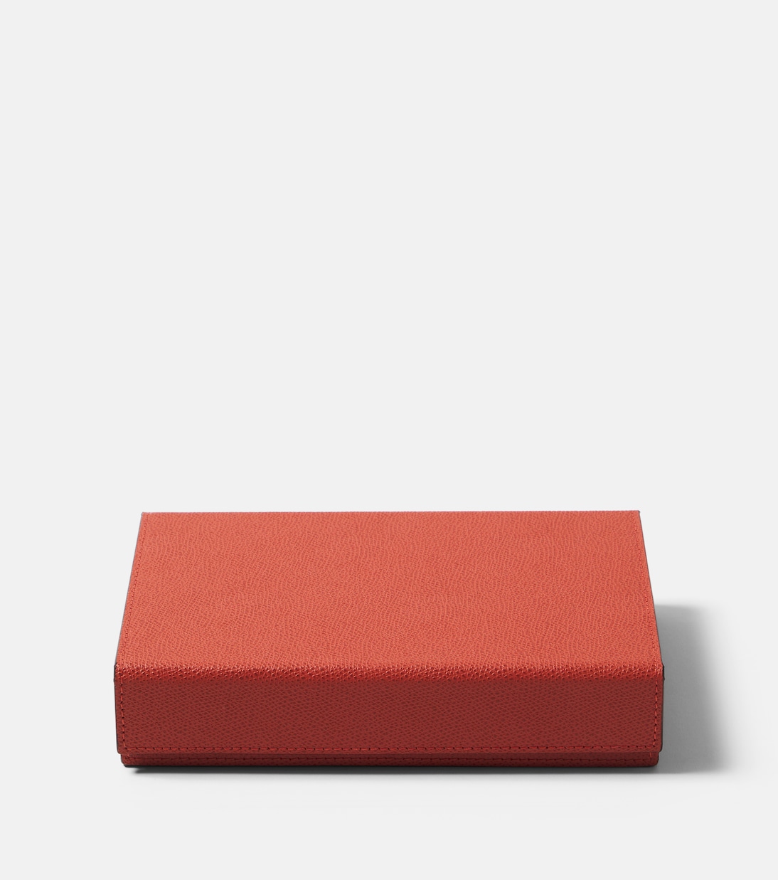 Parma leather and walnut domino set | Giobagnara