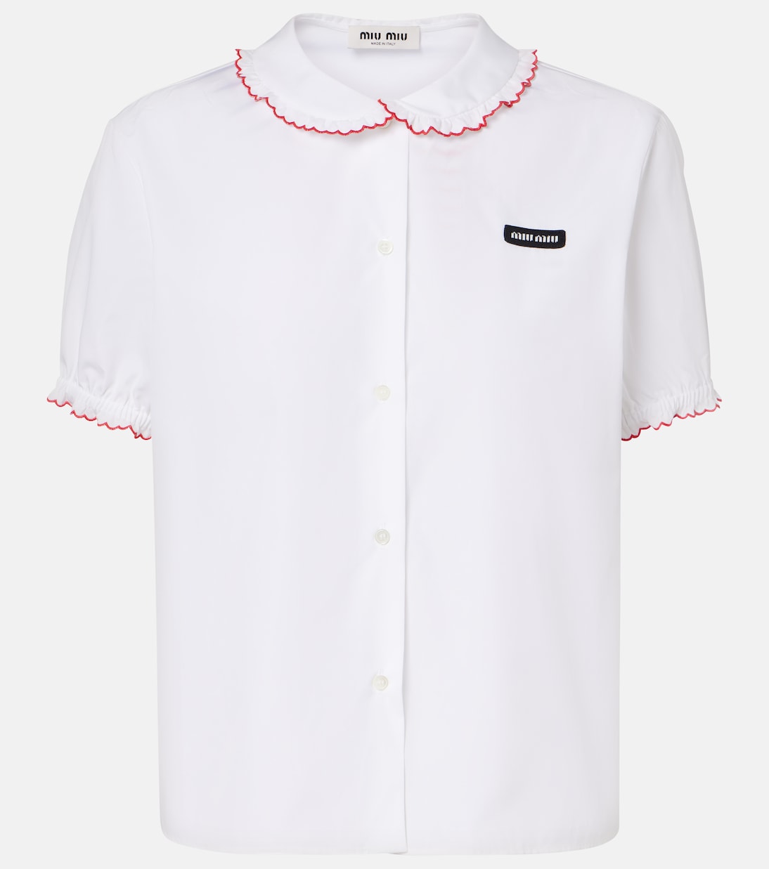 Hemd aus Baumwollpopeline | Miu Miu