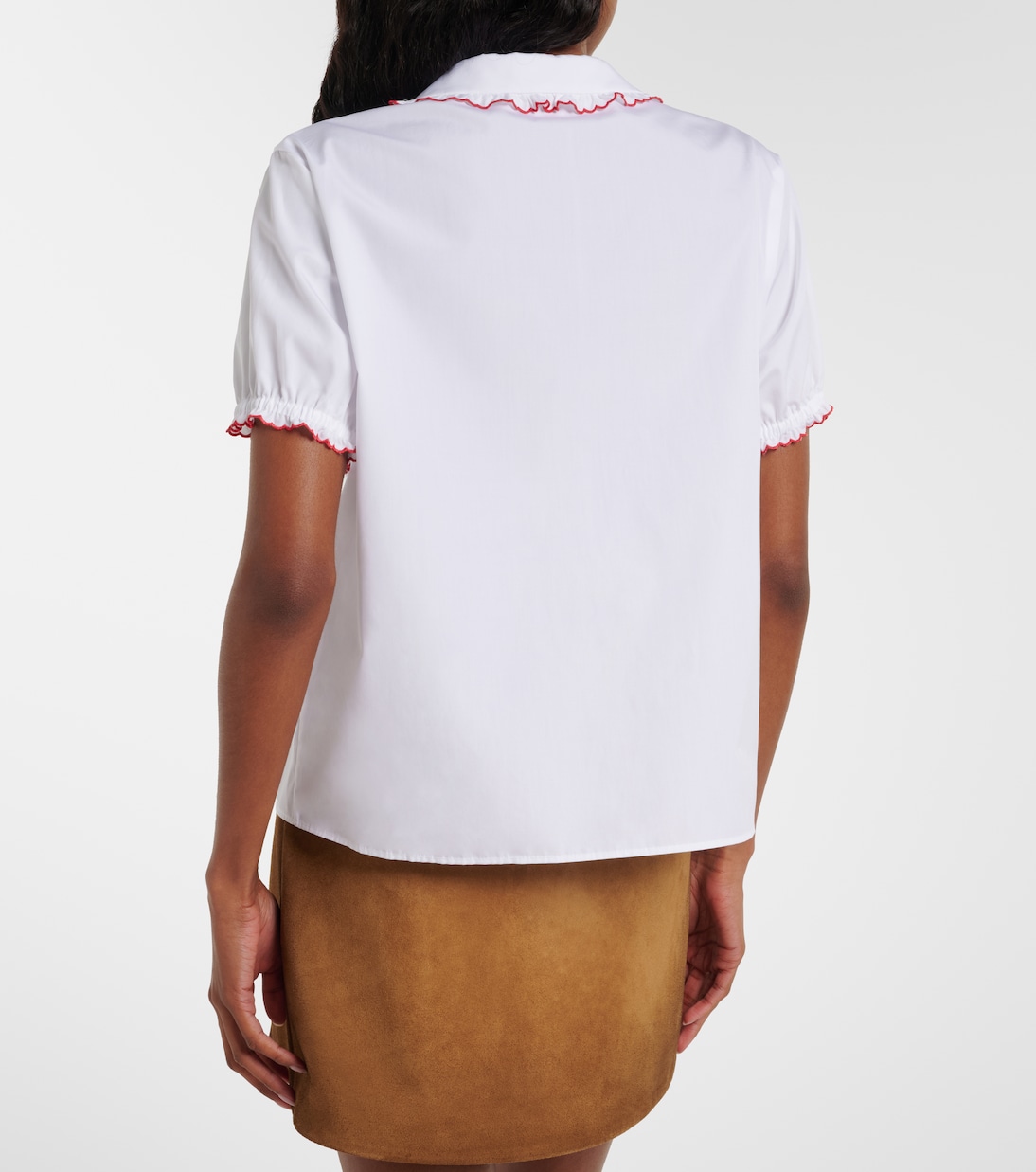 Hemd aus Baumwollpopeline | Miu Miu