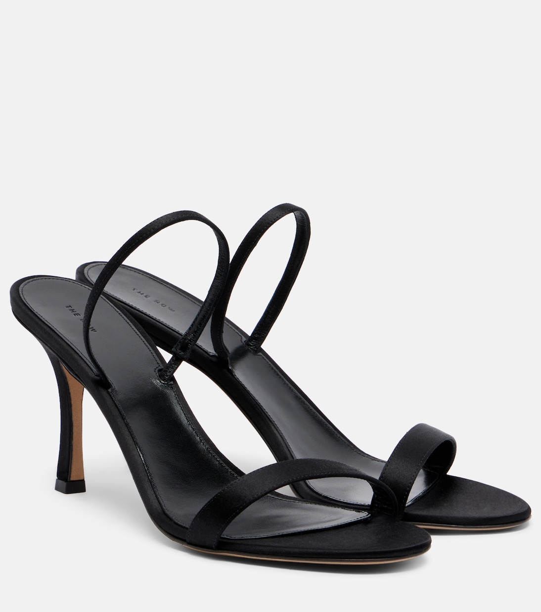 Slingback-Sandalen Ella aus Satin | The Row