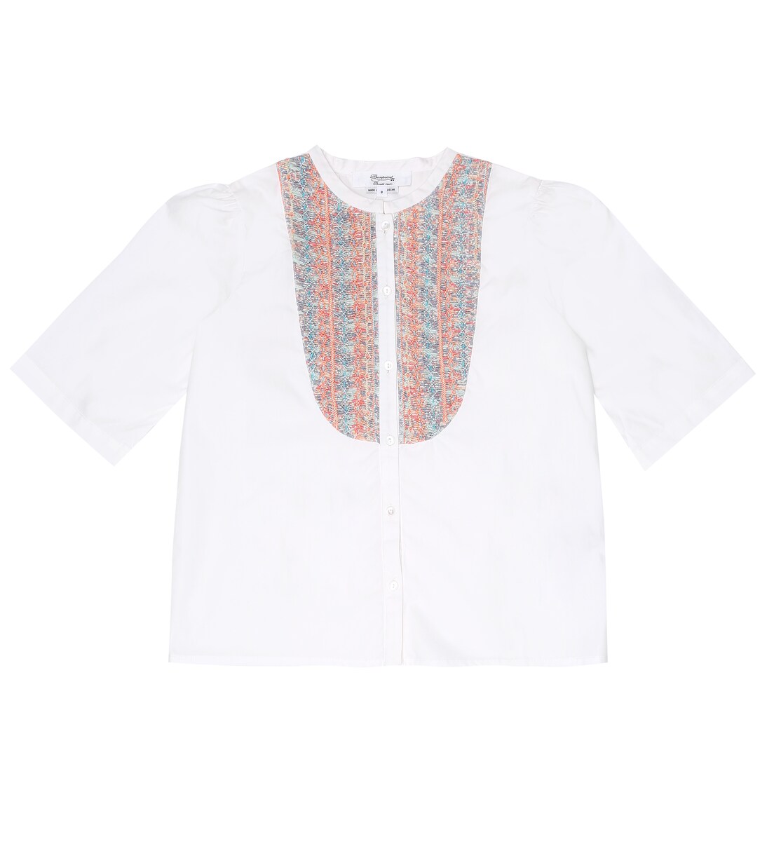 Nili cotton-poplin shirt | Bonpoint