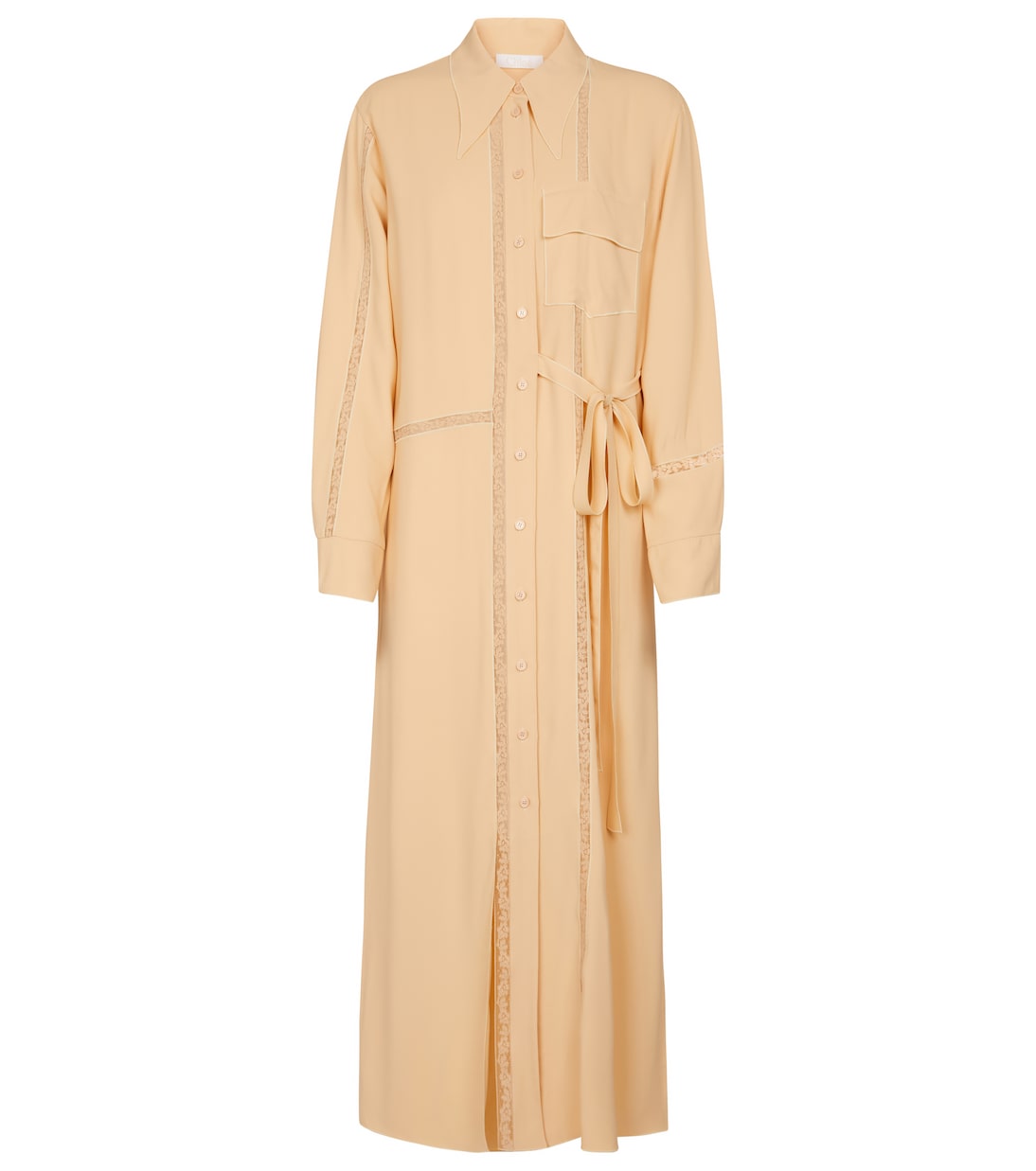 Maxikleid mit Spitze | Chloé