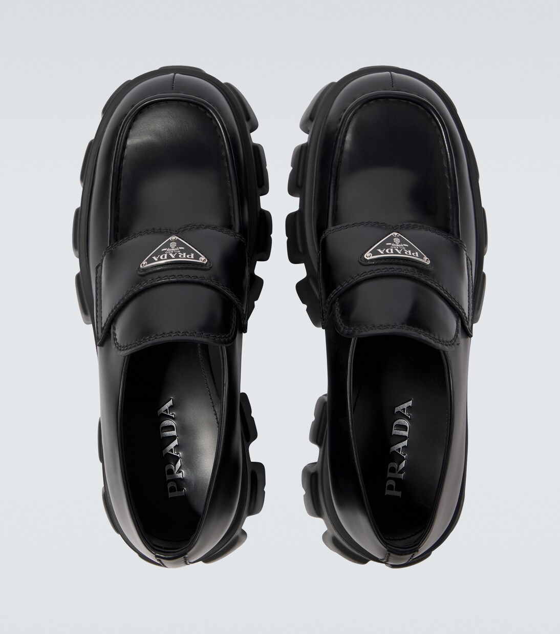 Loafers Monolith aus Leder | Prada