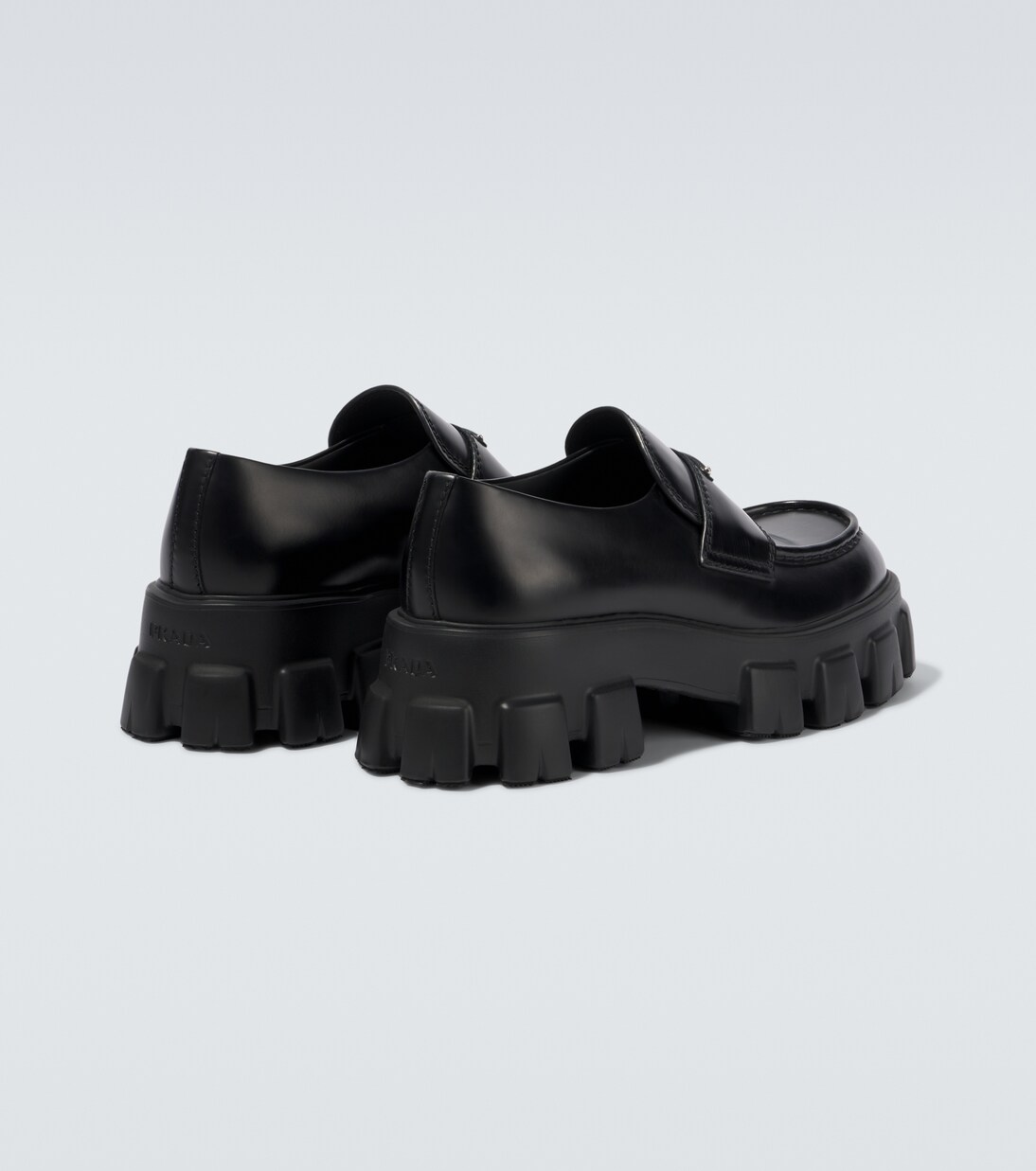 Loafers Monolith aus Leder | Prada
