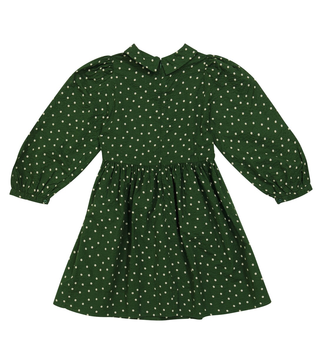 Robe Earth en coton à pois | Caramel