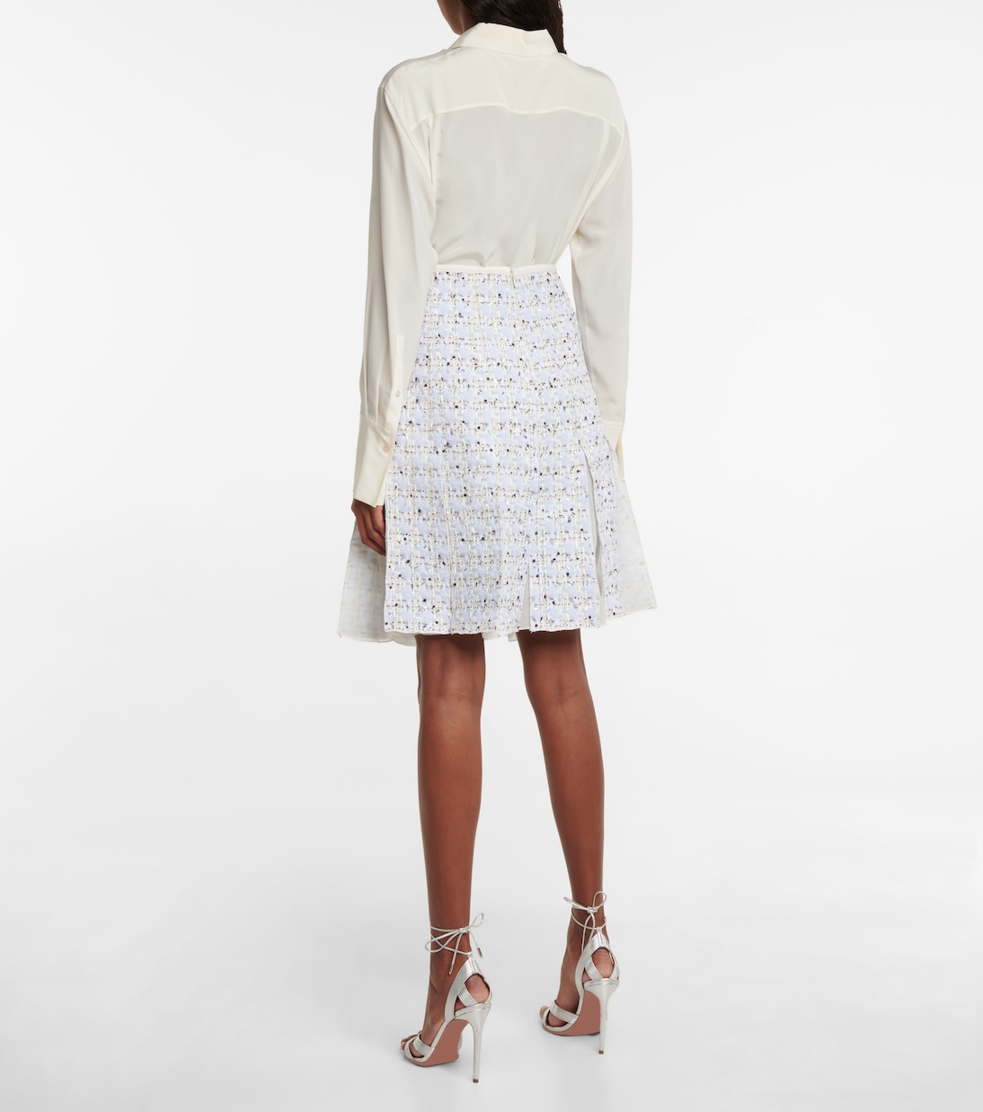 Minifalda de tweed de tiro alto | Giambattista Valli