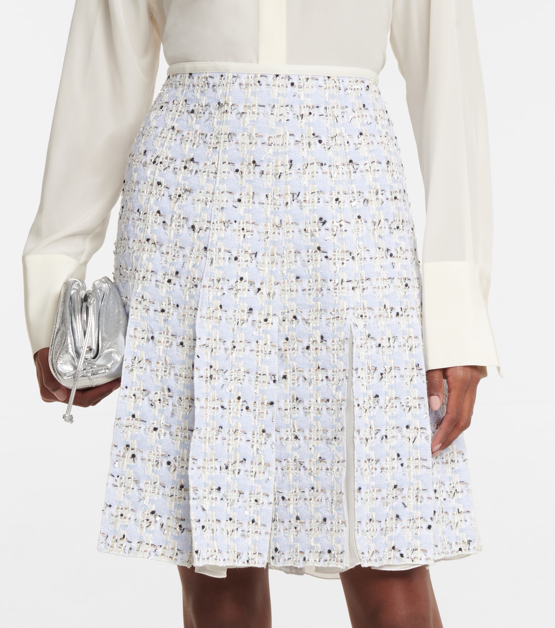 Minifalda de tweed de tiro alto | Giambattista Valli