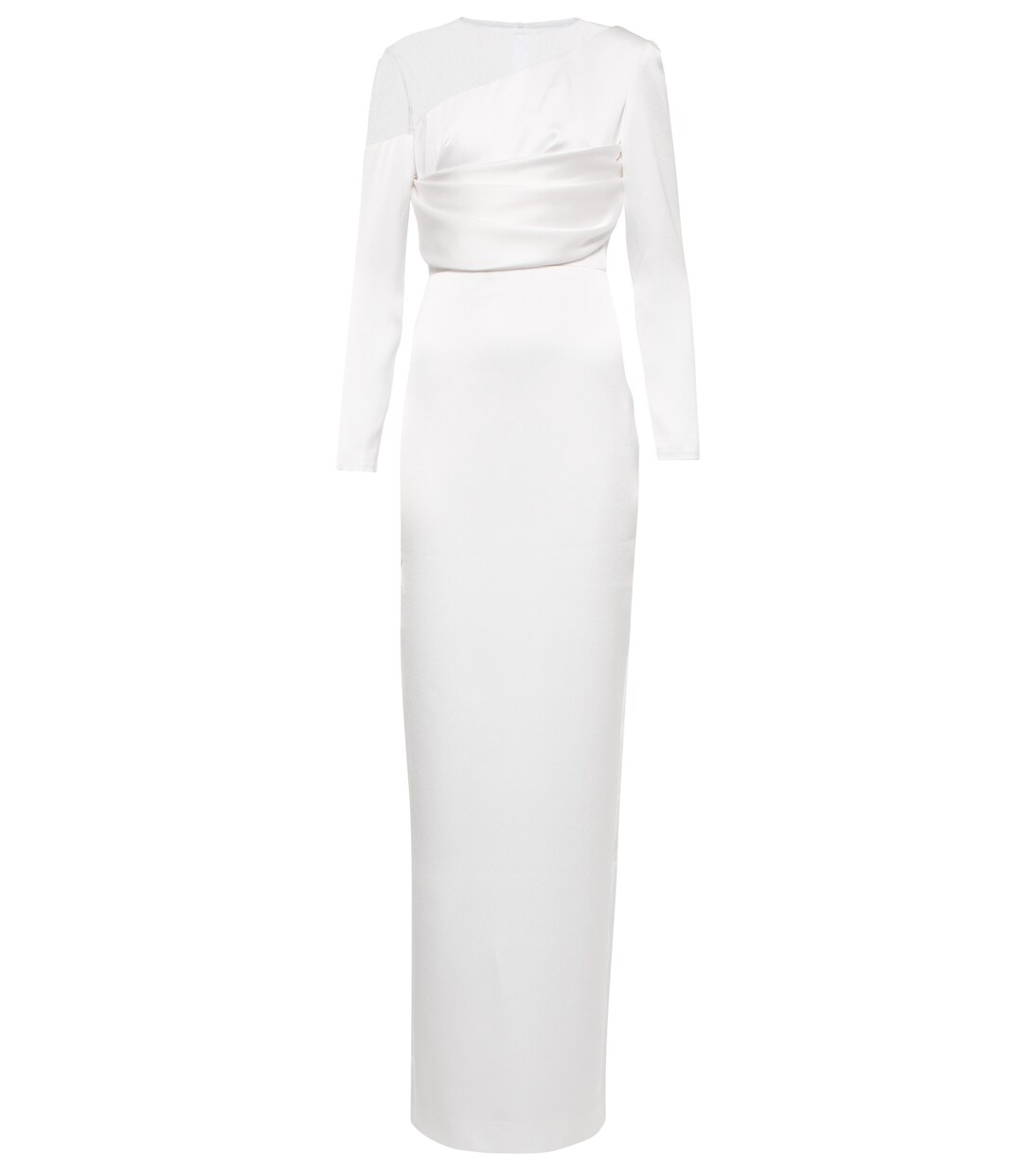 Robe de mariée en dentelle et satin | Rasario