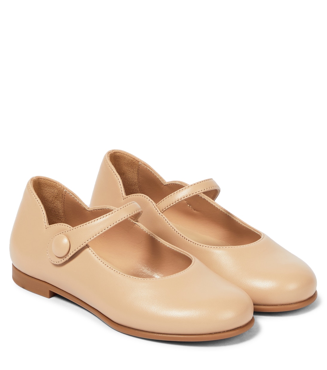 Melodie leather ballet flats | Christian Louboutin Kids