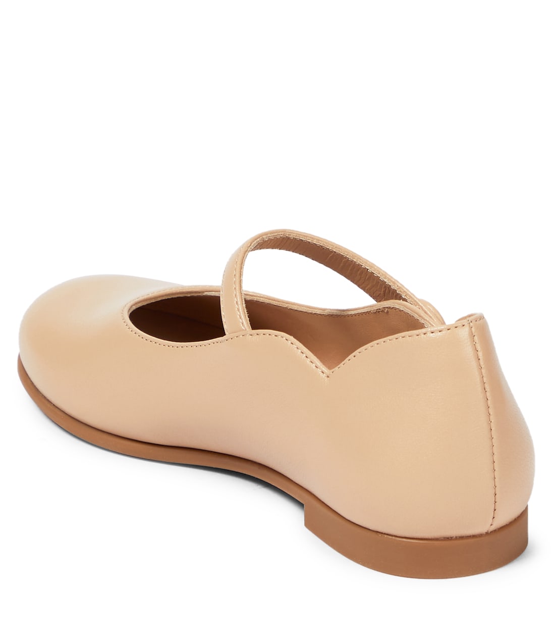 Melodie leather ballet flats | Christian Louboutin Kids