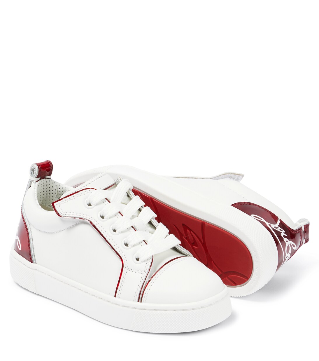 Funnyto leather sneakers | Christian Louboutin Kids