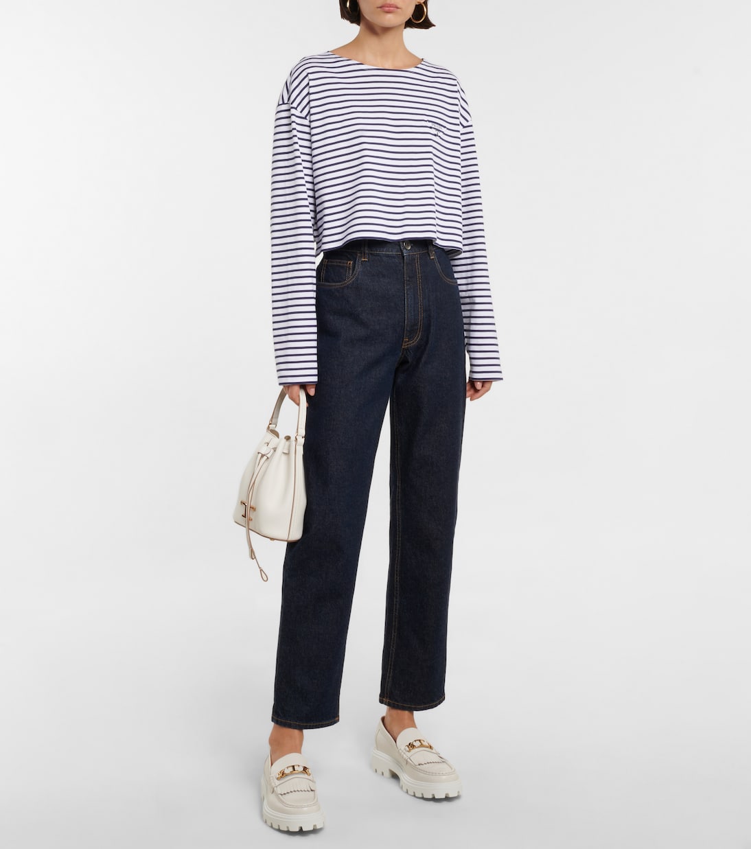 Plateau-Loafers aus Leder  | Tod's