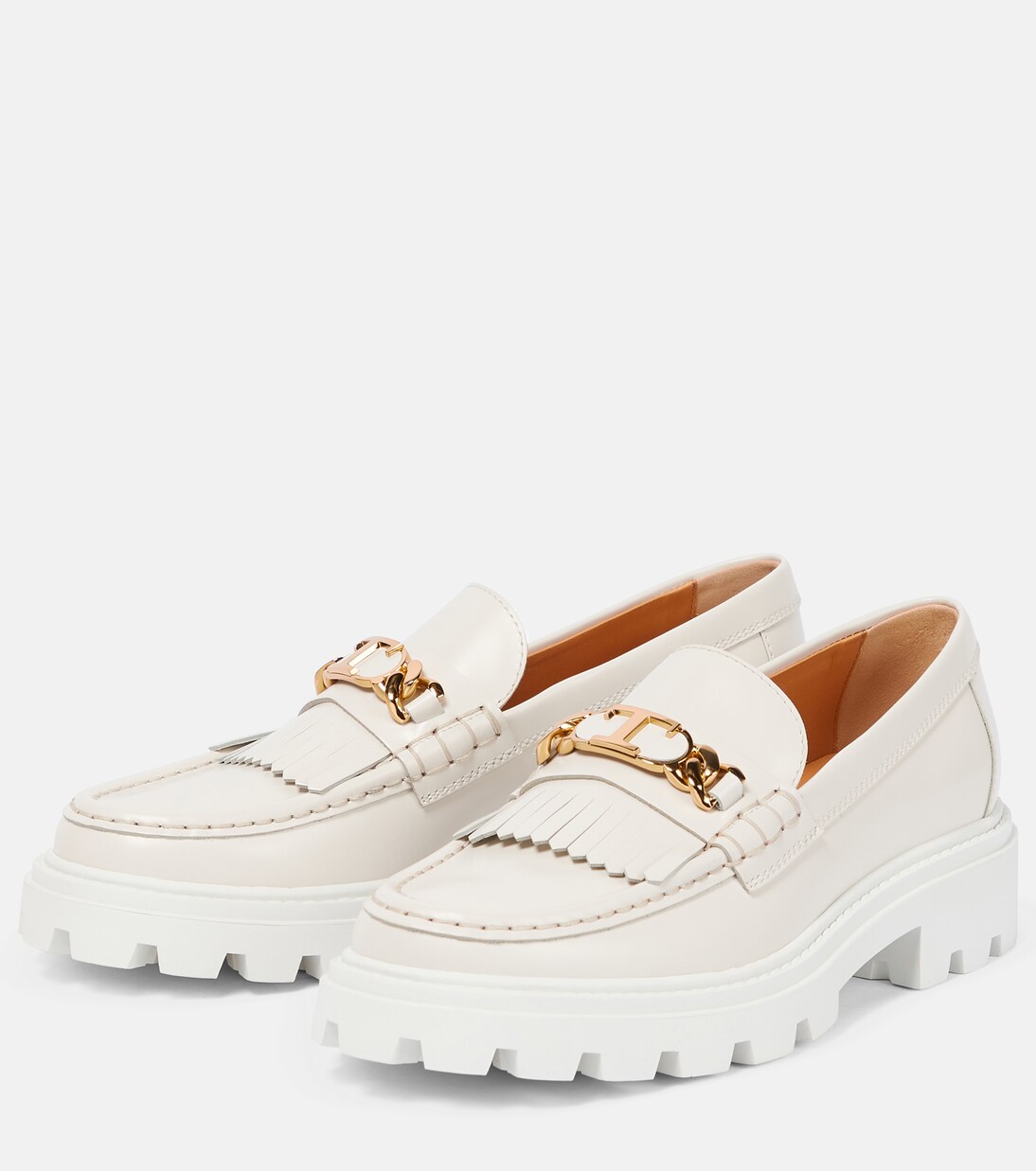 Plateau-Loafers aus Leder  | Tod's