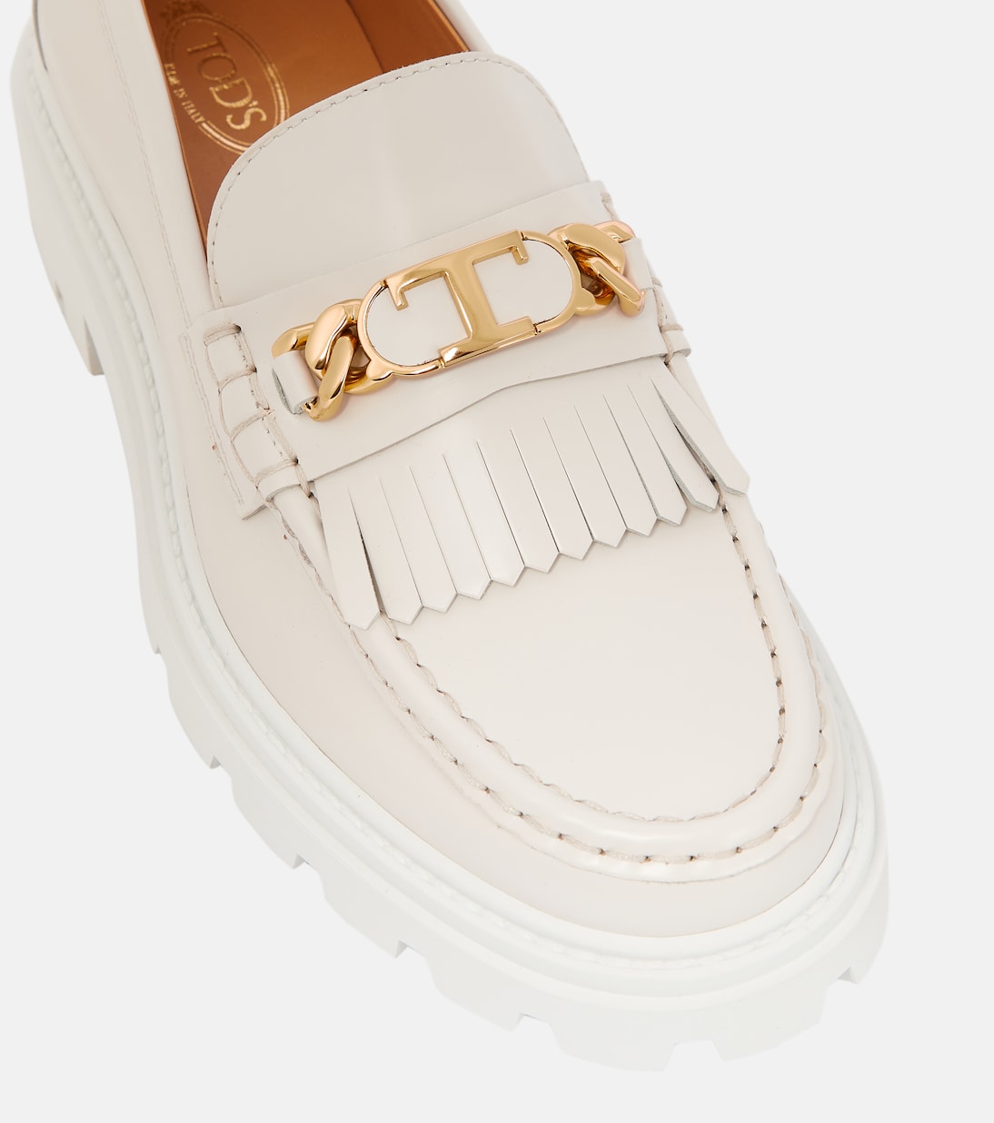 Plateau-Loafers aus Leder  | Tod's
