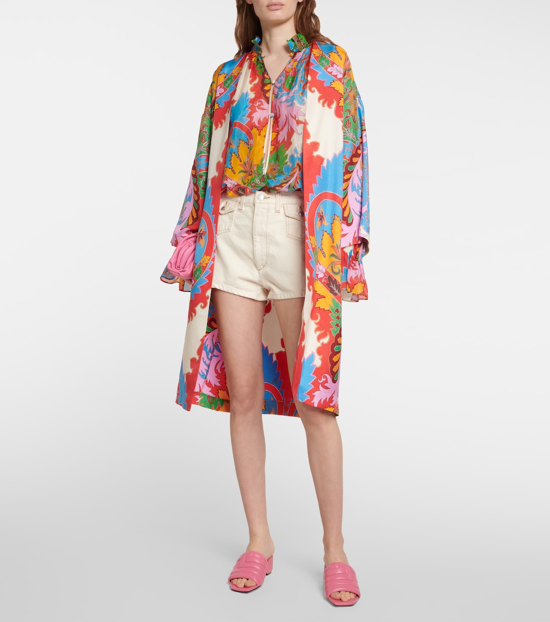 Pantoletten Themis aus Matelassé-Leder | Jimmy Choo