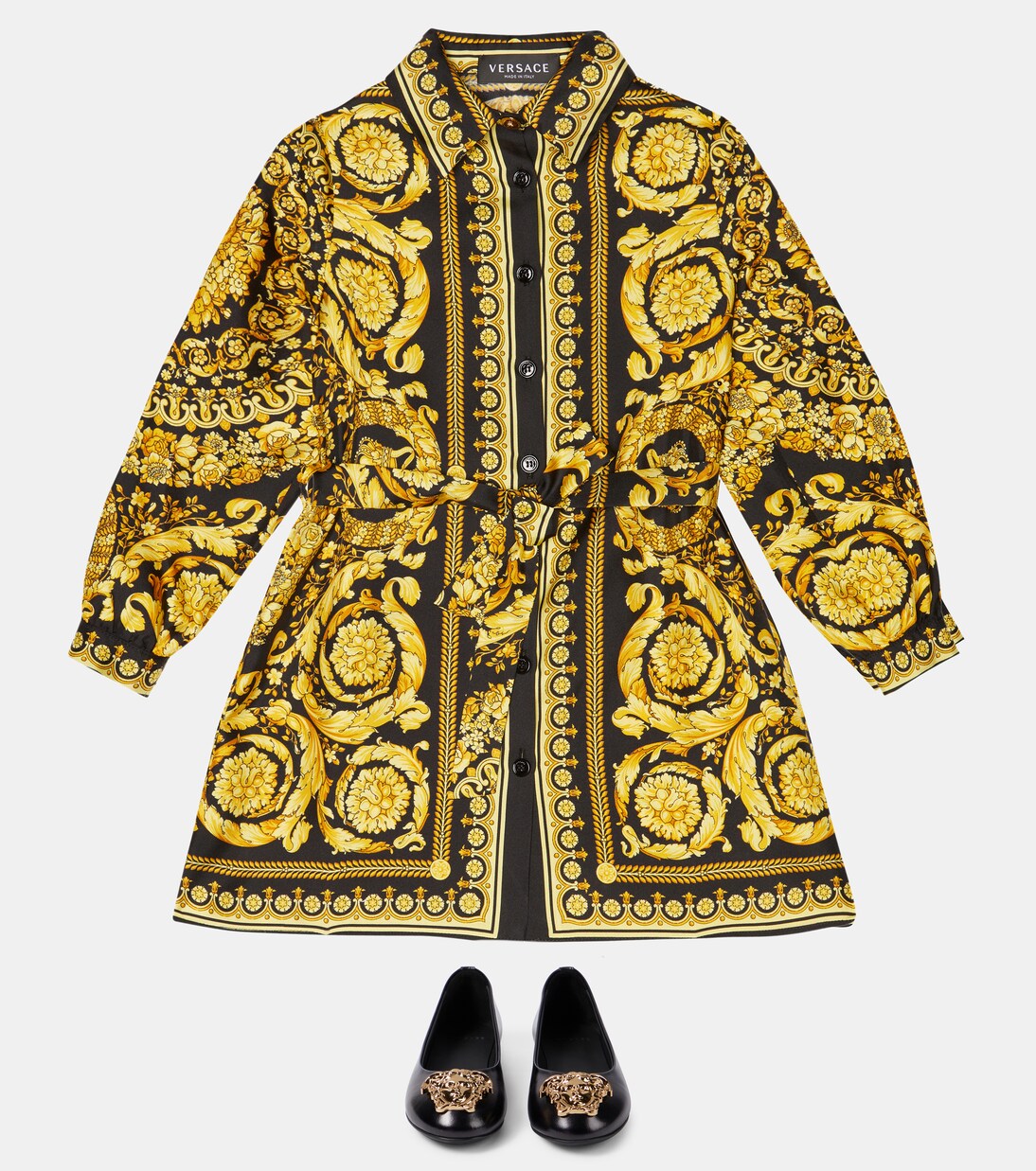 Sandalias La Medusa de piel | Versace Kids