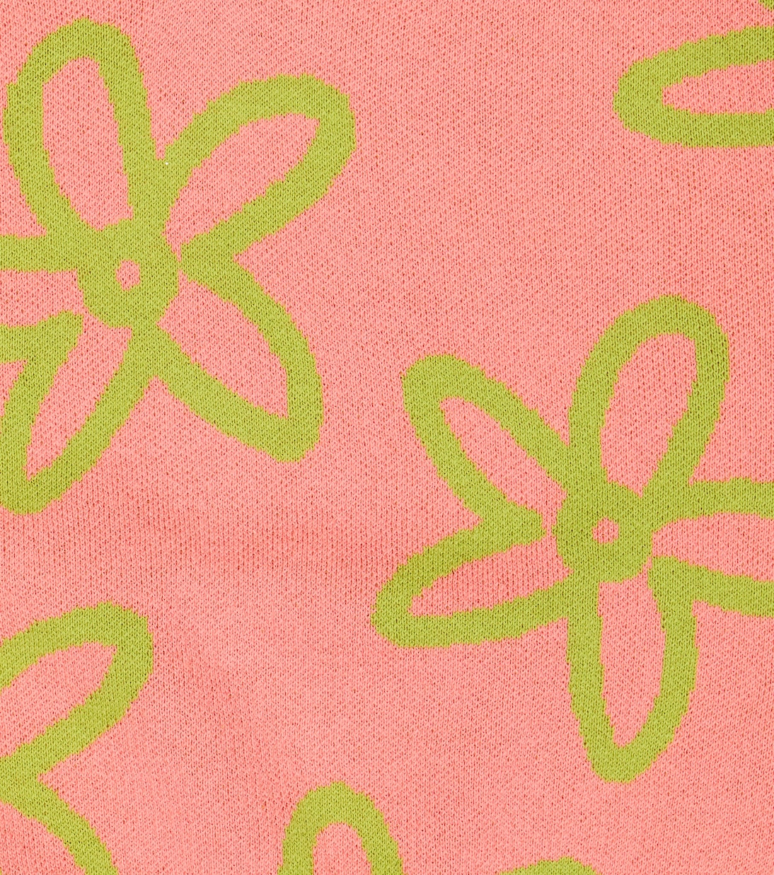 Pull sans manches en coton à fleurs | Jellymallow