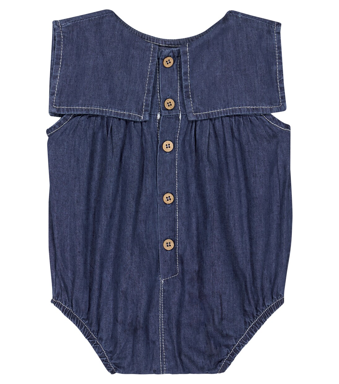 Baby Aiden denim playsuit | 1 + in the Family