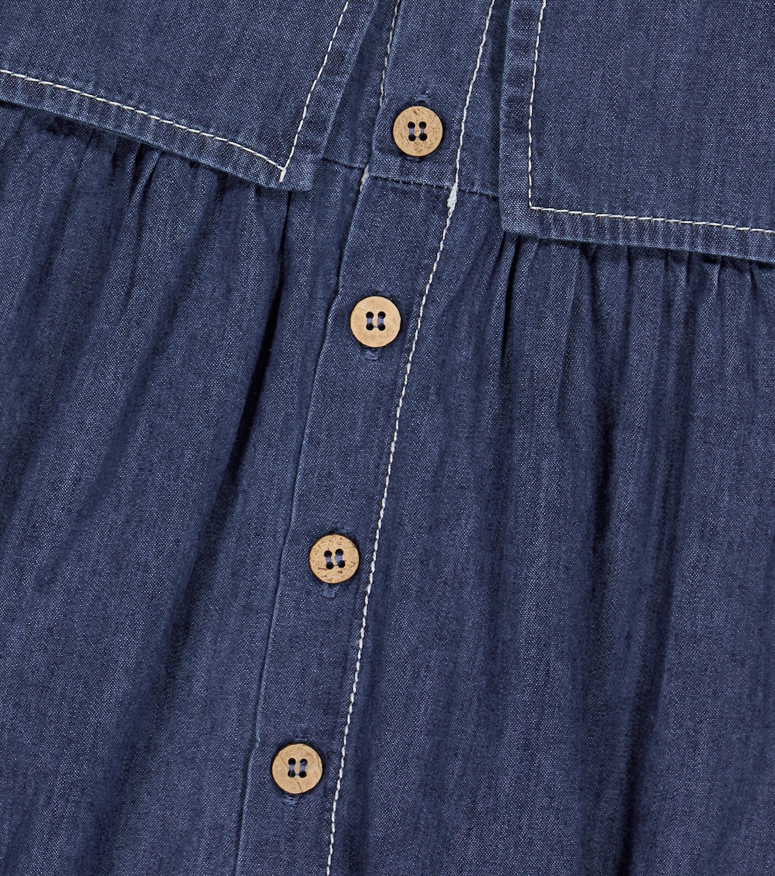 Baby Aiden denim playsuit | 1 + in the Family