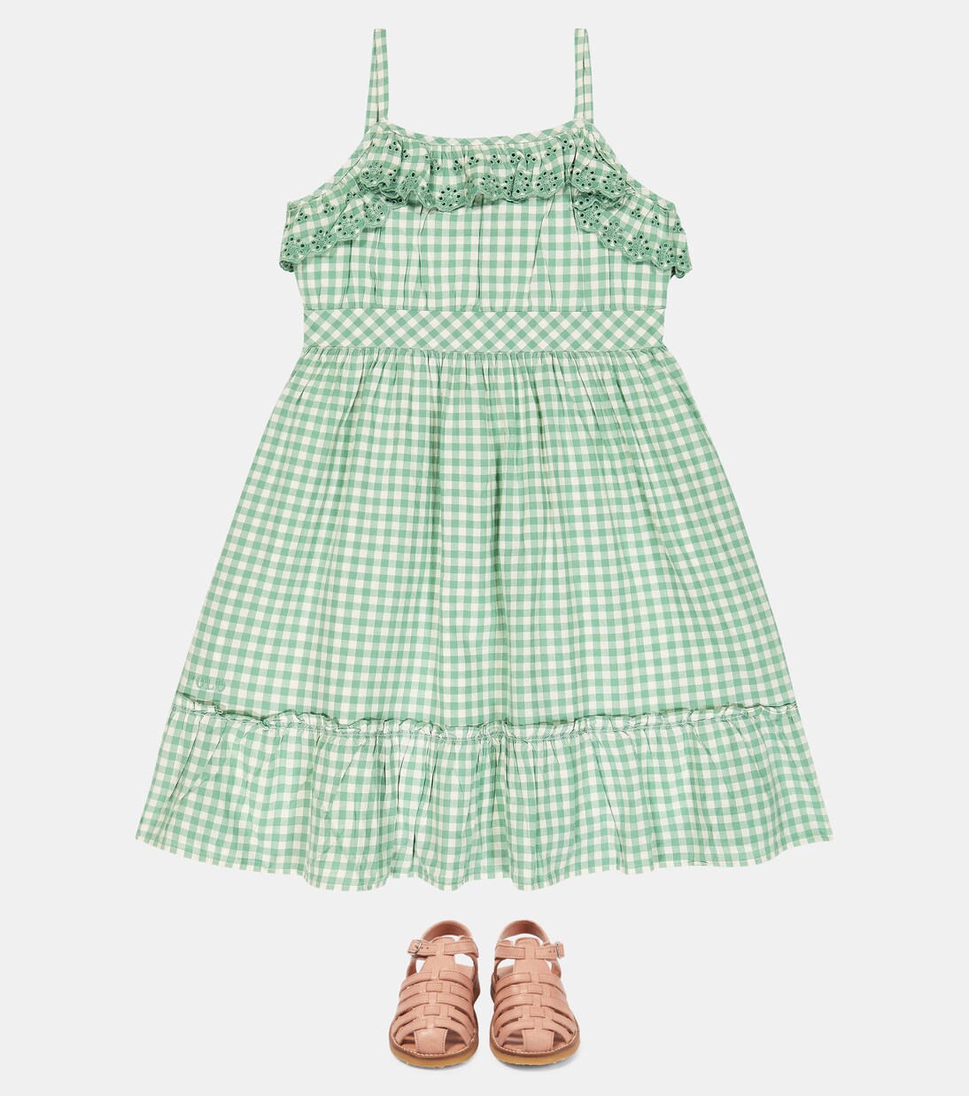 Abito in cotone a quadretti | Polo Ralph Lauren Kids