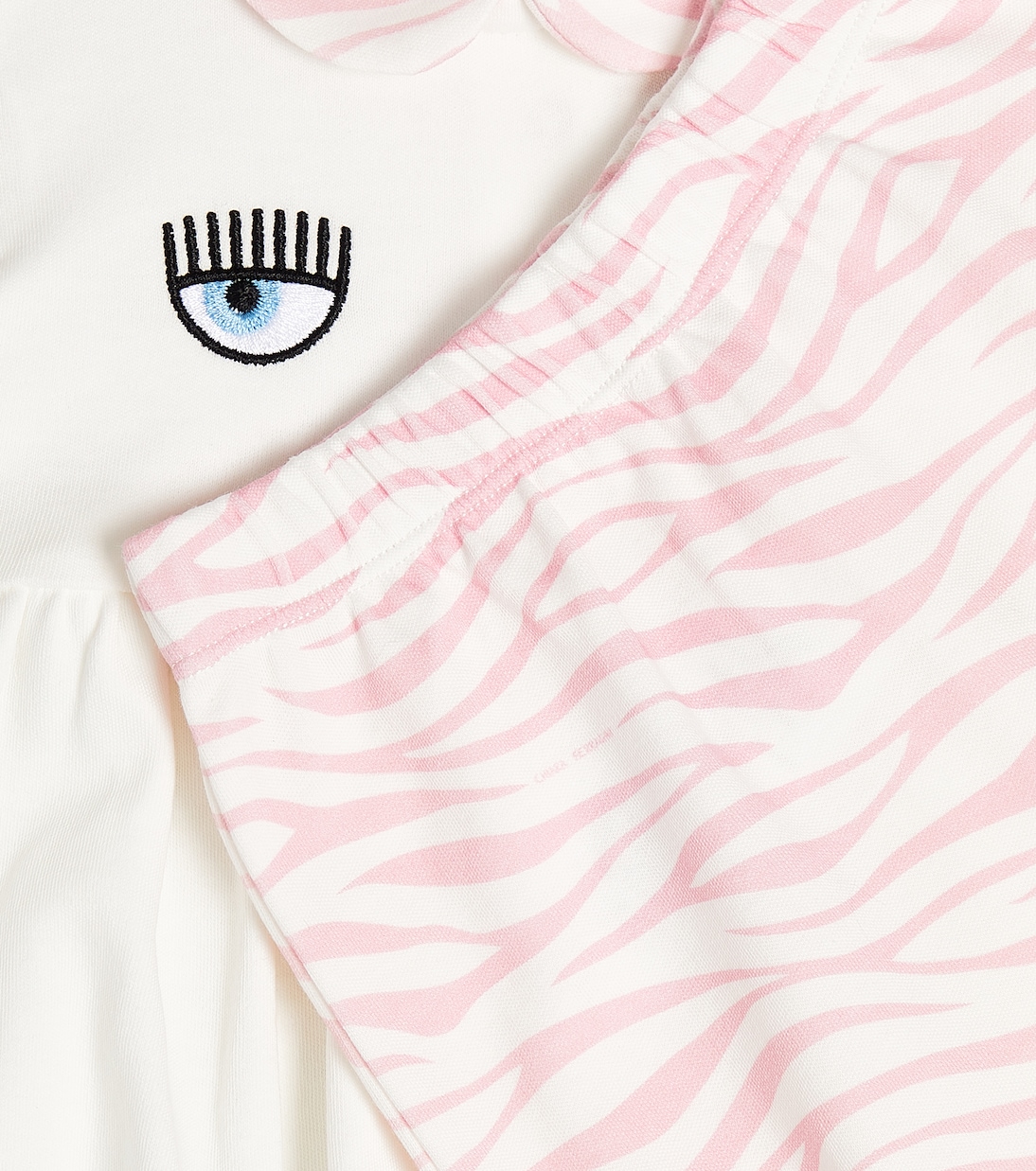 X Chiara Ferragni Baby Set aus Top und Hose | Monnalisa