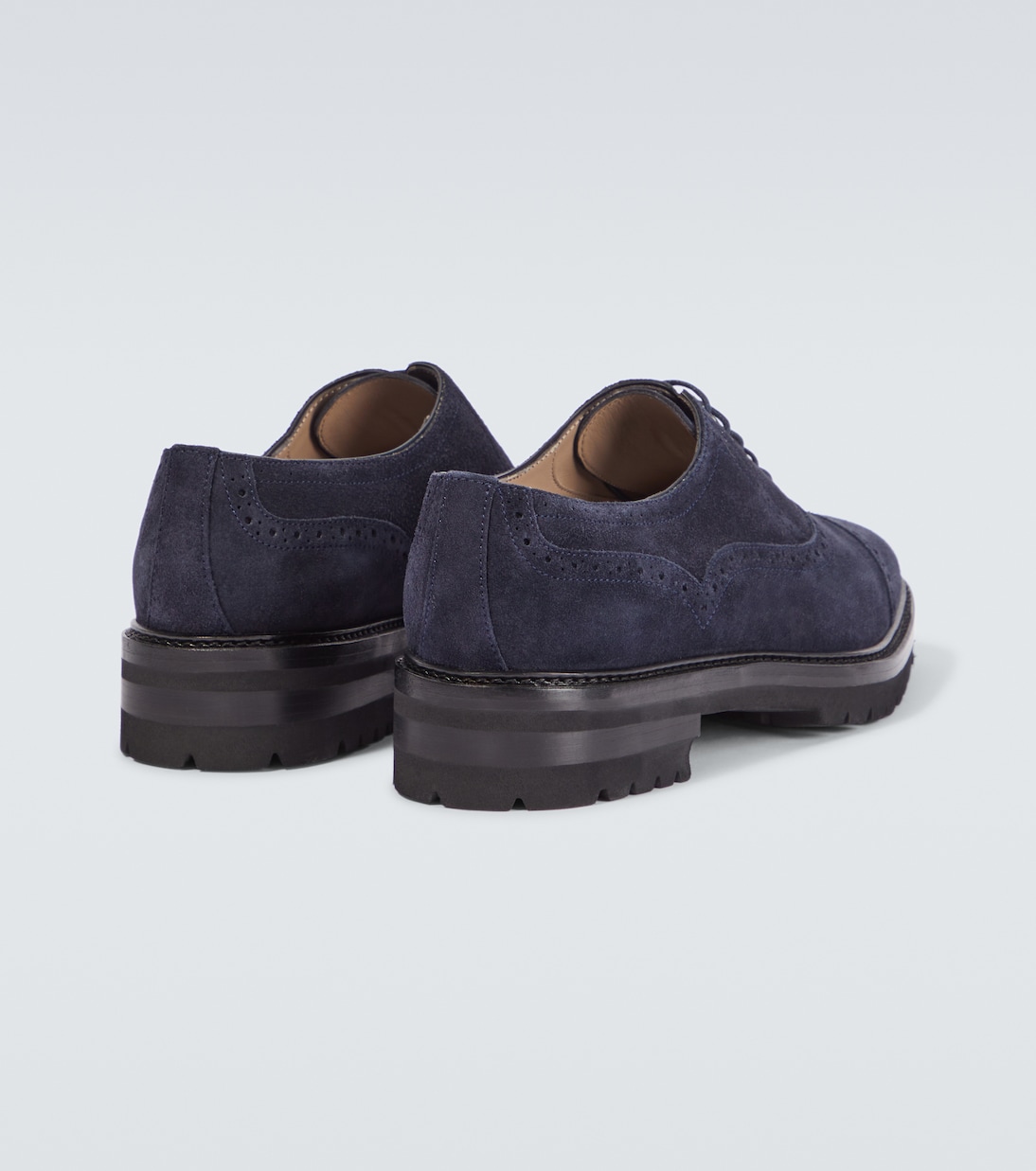 Derbies Norton en daim | Manolo Blahnik