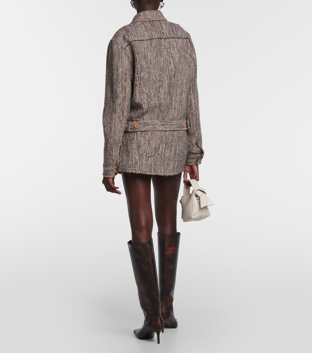 Chaqueta Oiasa espigada | Acne Studios