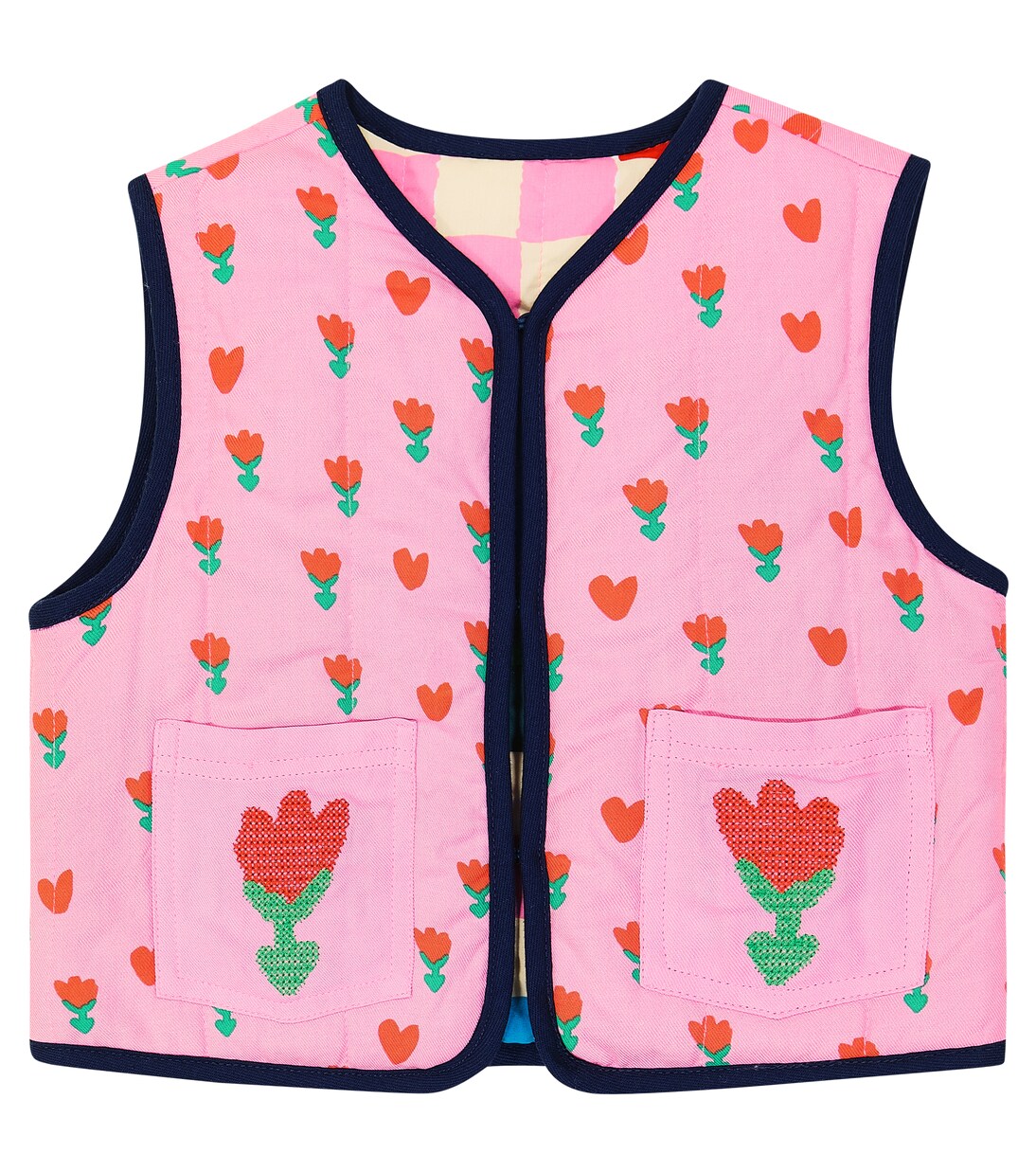 Printed reversible vest | Stella McCartney Kids