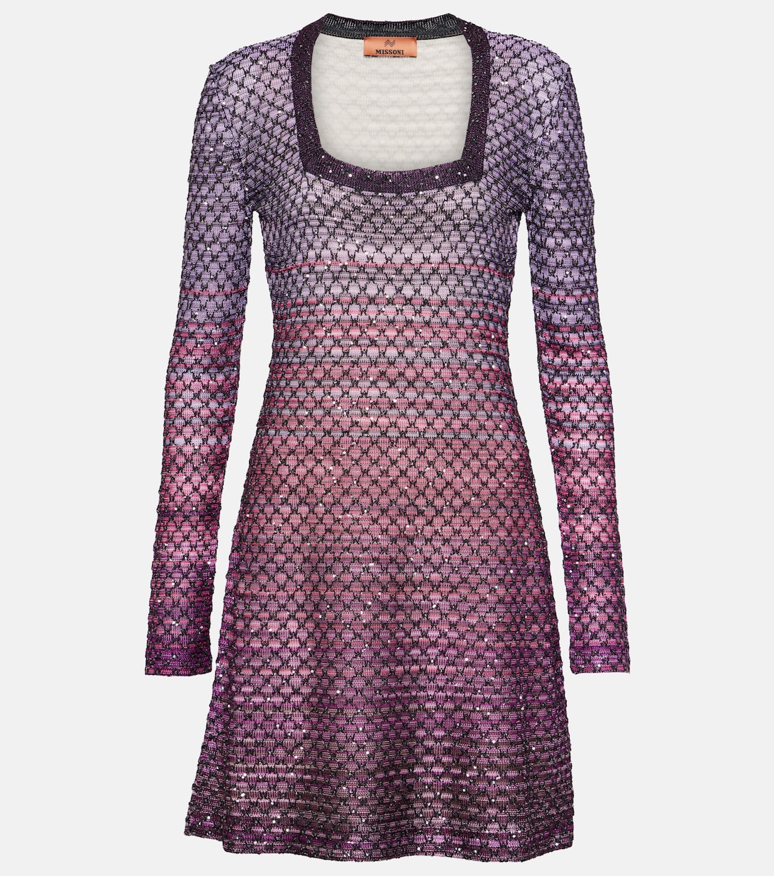 Knitted lamé minidress | Missoni